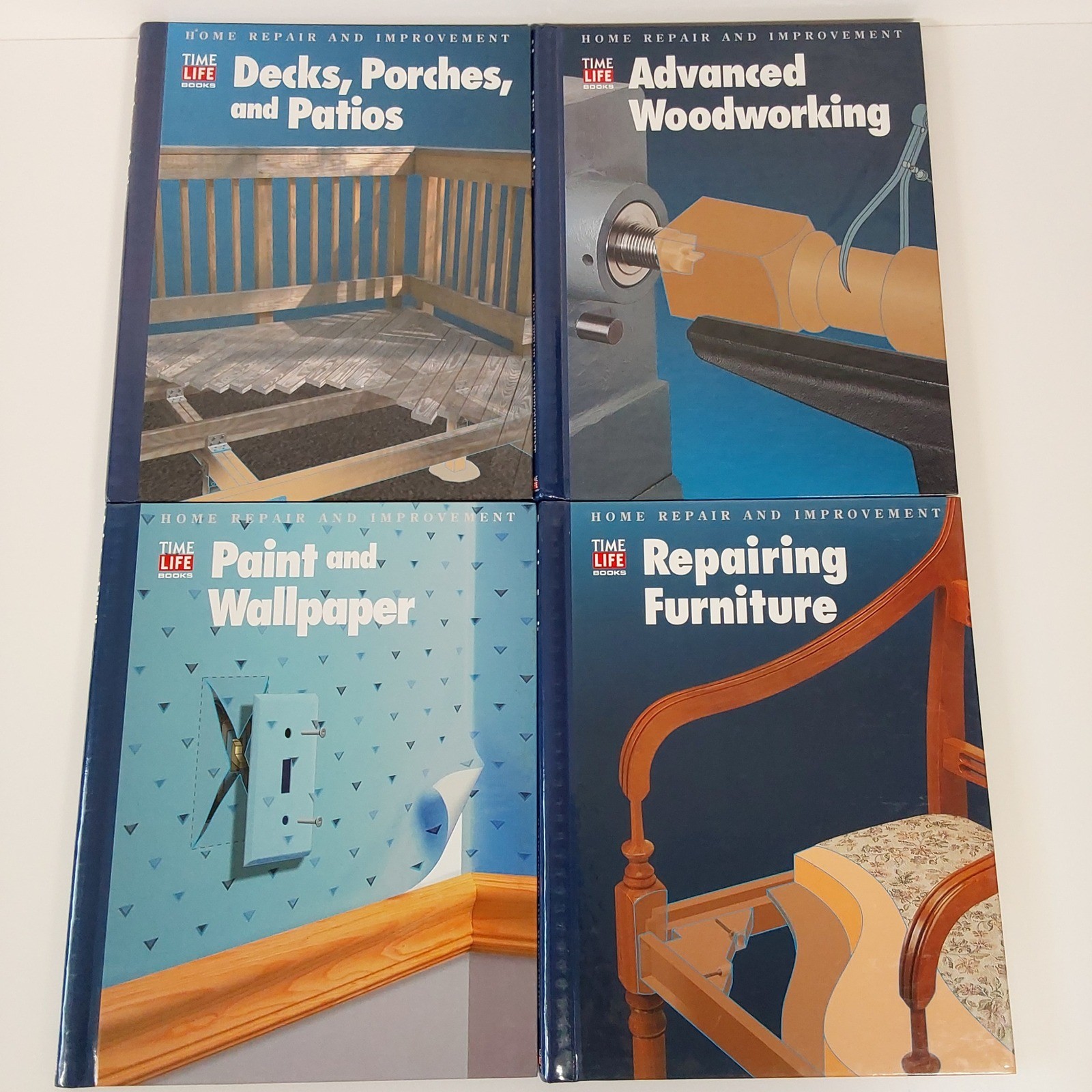 Time Life Complete Home Repair Improvement 12 Book Set Spiral Hardcover 1997
