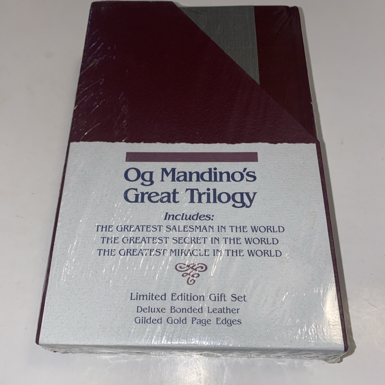Og Mandinos Great Trilogy Greatest Salesman Secret Miracle Limited Edition Gift