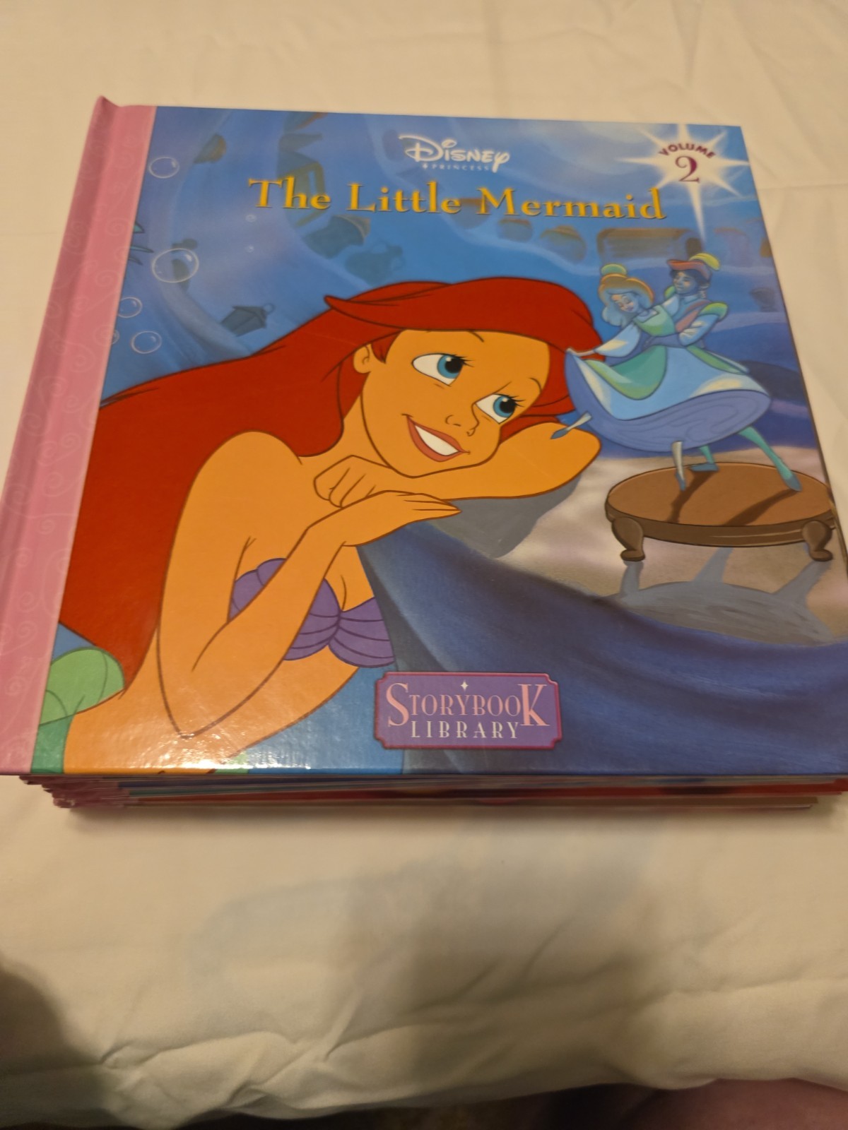 Disney Princess Story Books Library Lot 11 Book Set