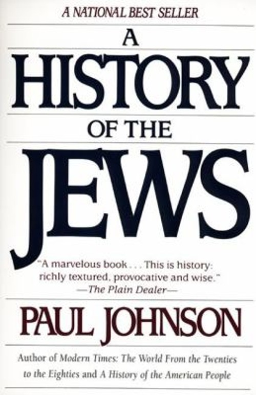 A History of the Jews Paperback Paul Johnson