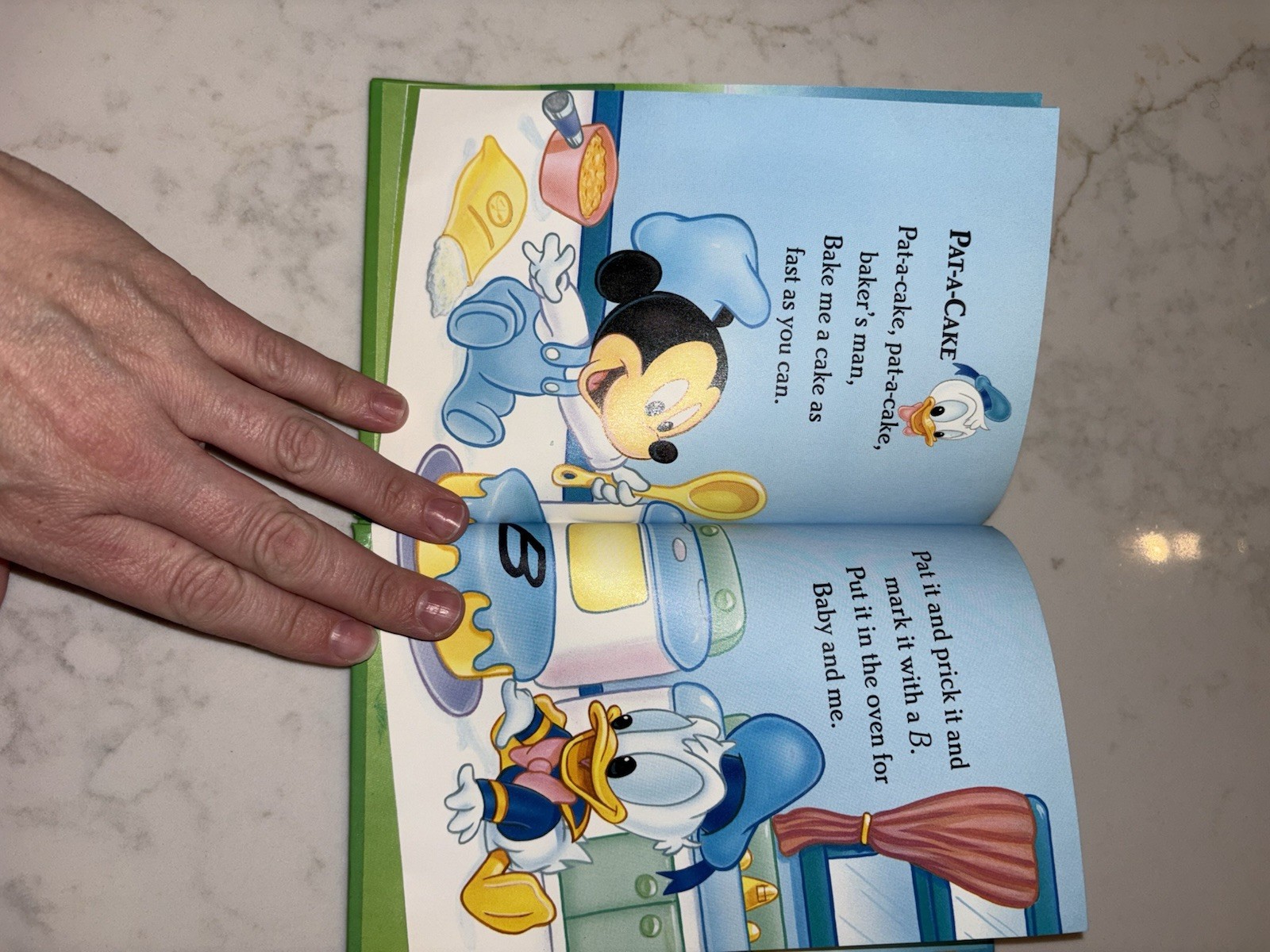 Vintage Babies Playtime Songs Little Play-A-Song book Baby Mickey 1995