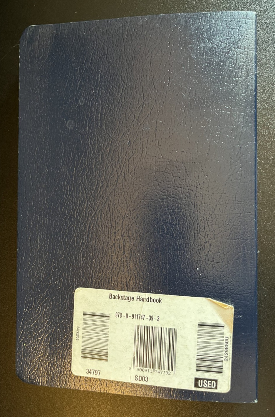 Backstage Handbook : An Illustrated Almanac of Technical Information