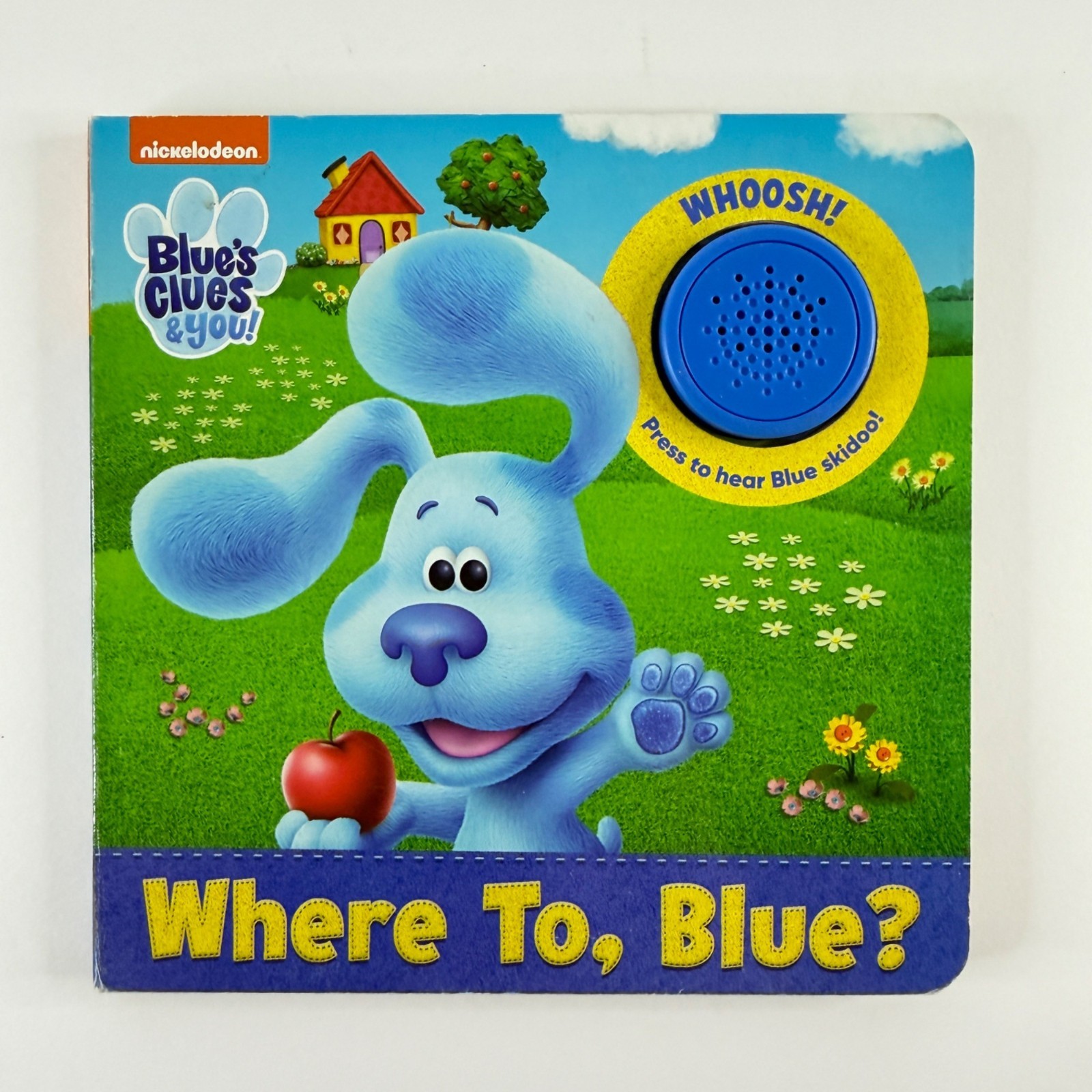 Nickelodeon Blue’s Clues and You! Where to, Blue? book with Sound Button (Board)