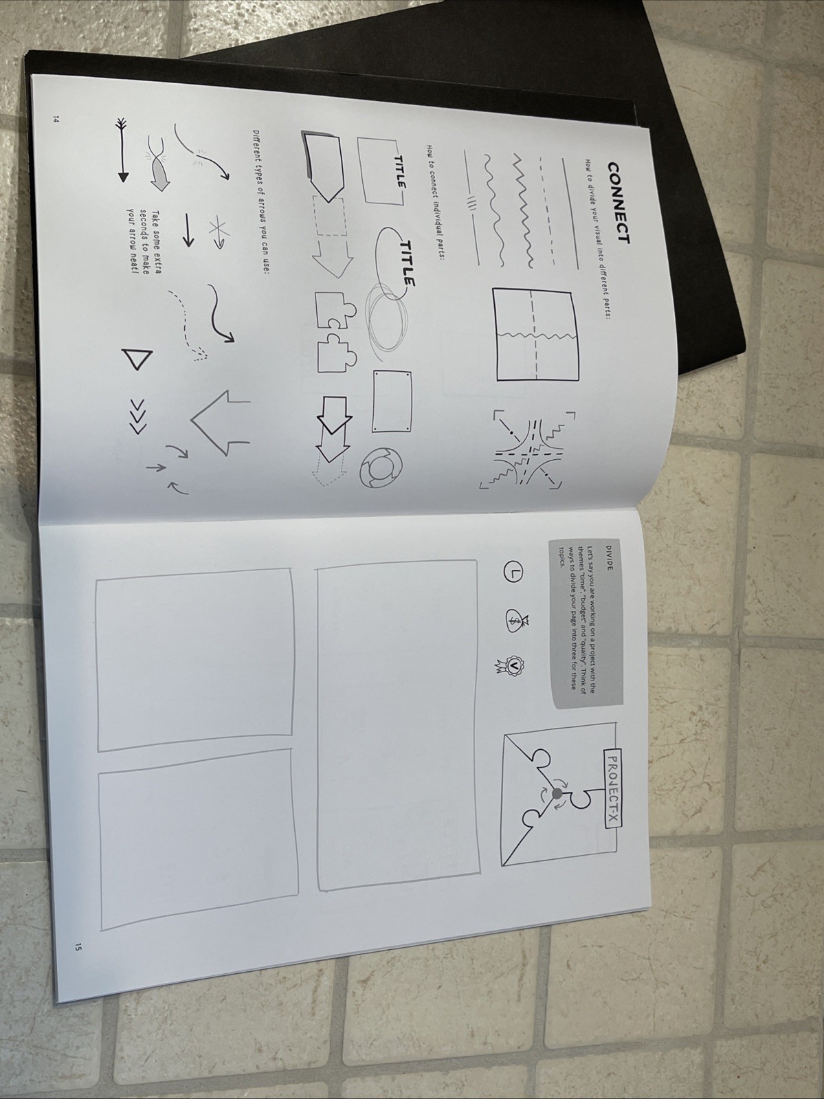 Visual Doing and Visual Thinking Workbooks by Brand Willemien, No Marks On Pages