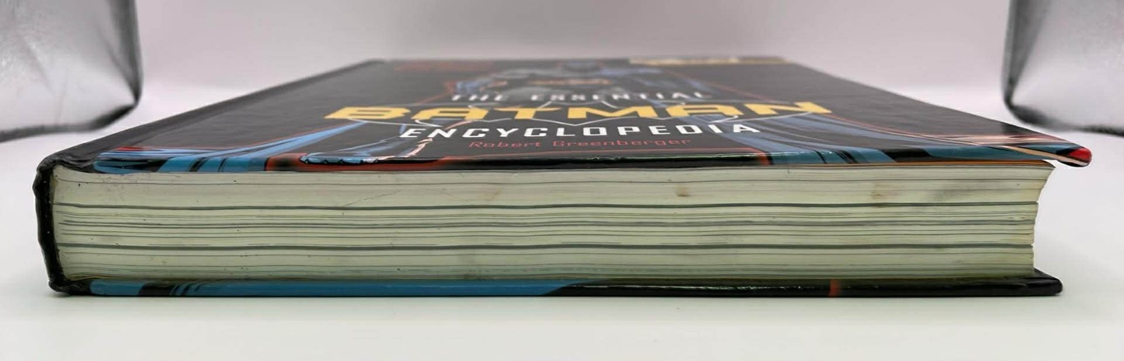 The Essential Batman Encyclopedia by Robert Greenberger Hardcover w/poster(B247)