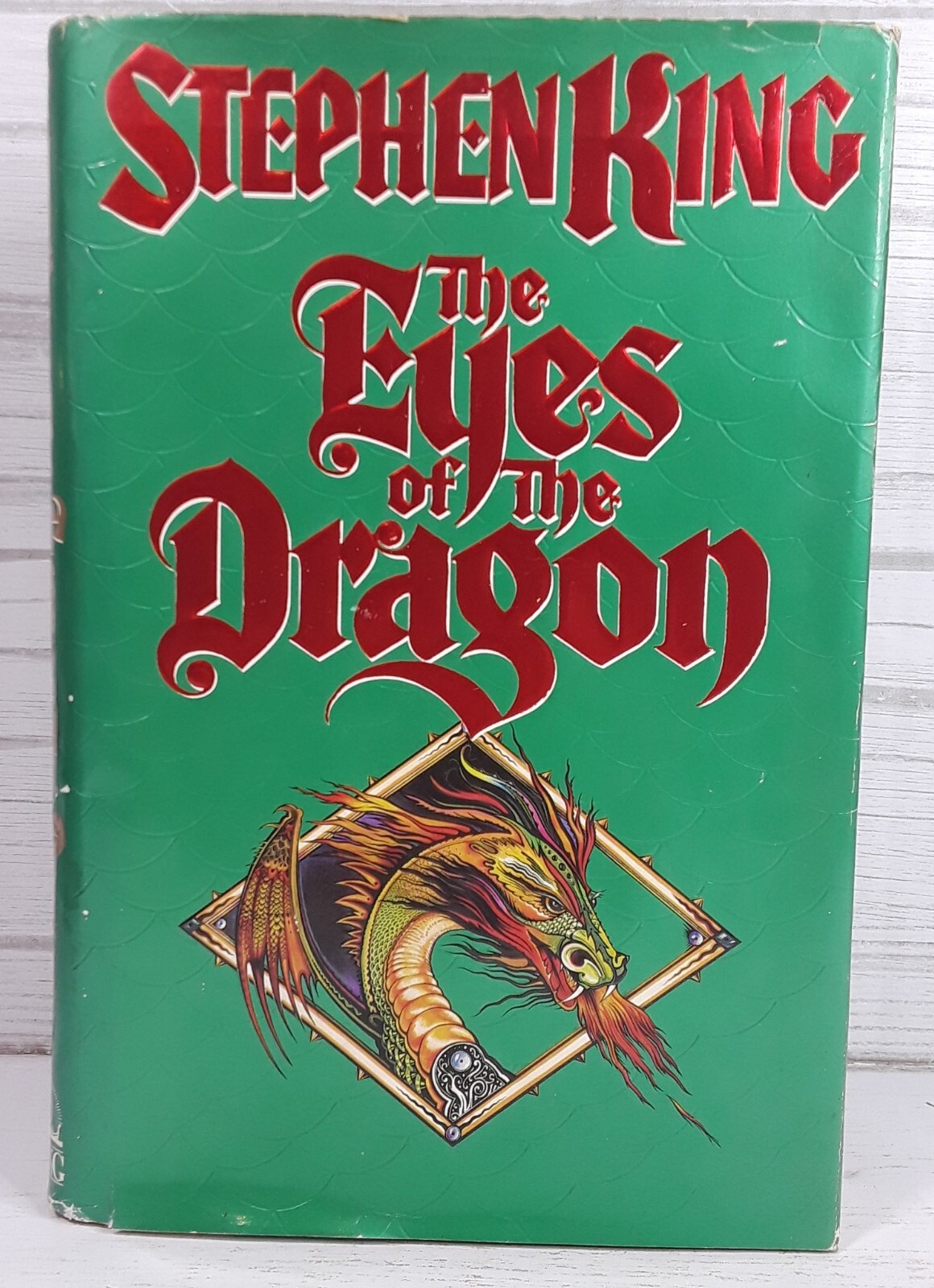 The Eyes of the Dragon Strephen King HB/DJ 1987 First Edition First Printing