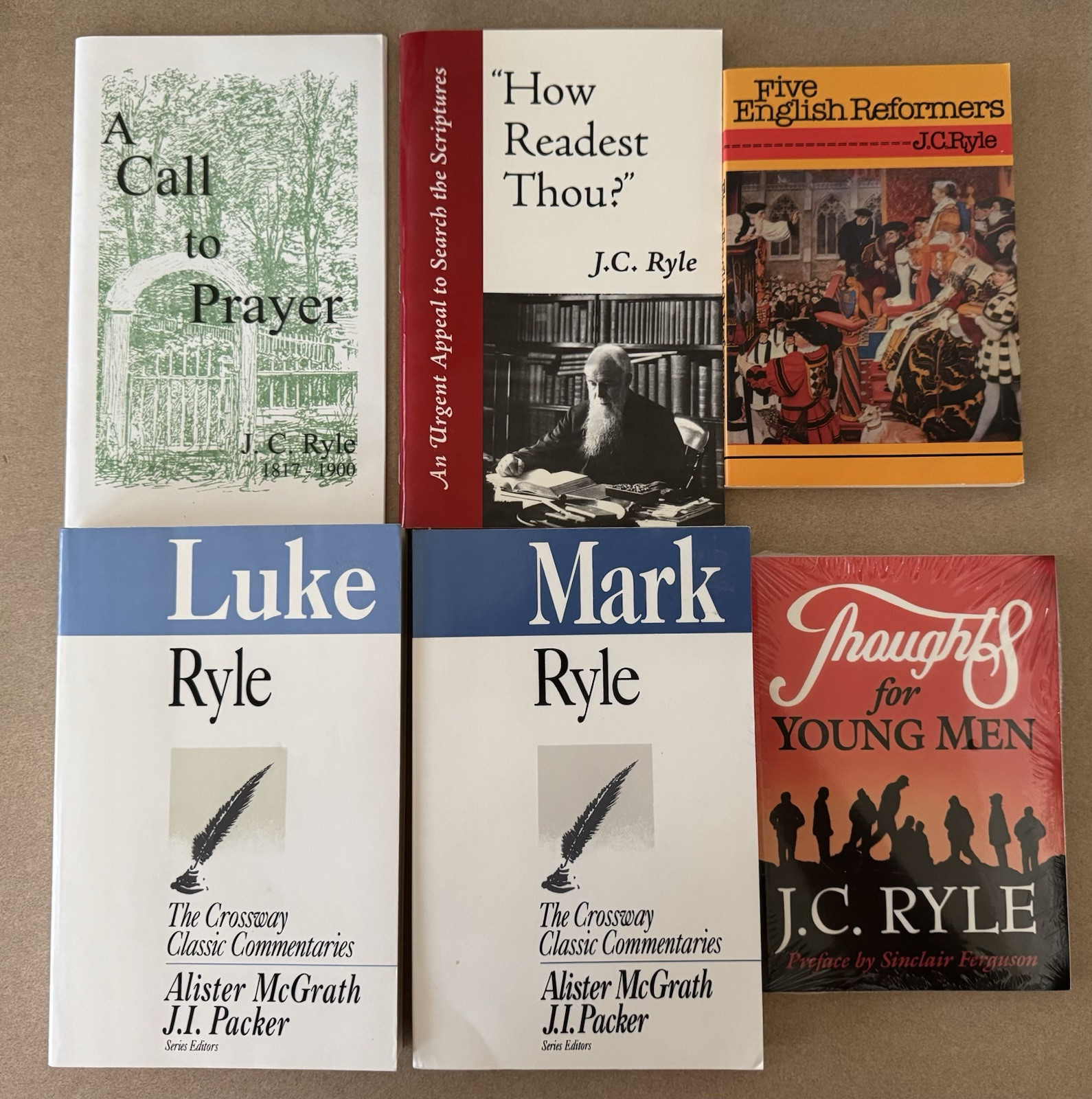 Mark, Luke, Other – Paperbacks LOT of 6 By J. C. Ryle – New to Very Good