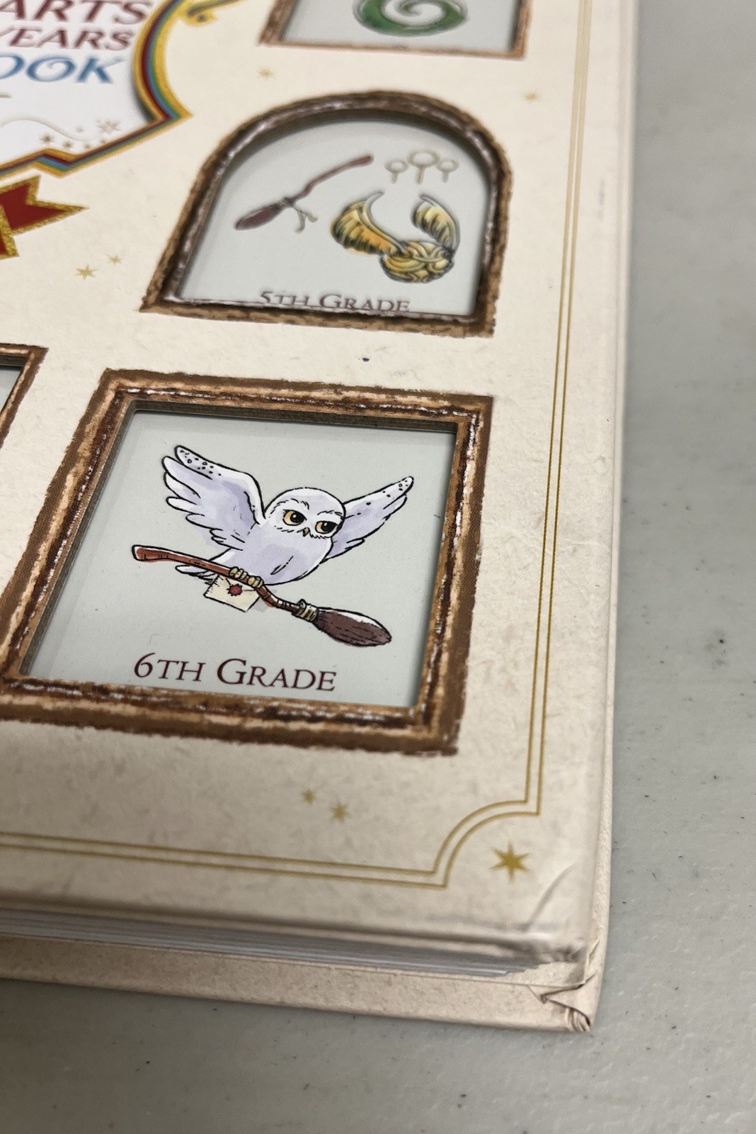 Harry Potter Hogwarts School Years Scrapbook LIKE NEW