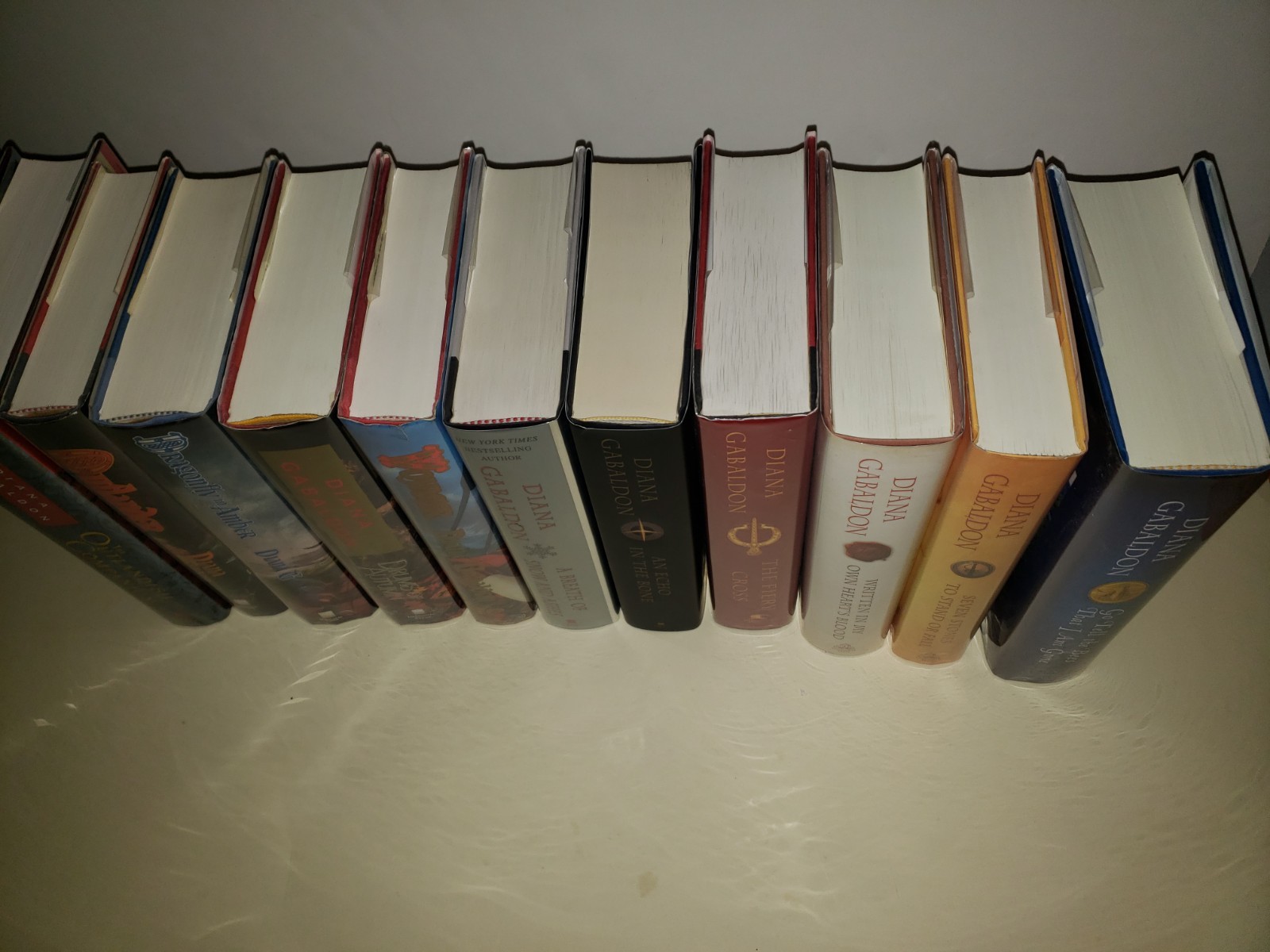 OUTLANDER COMPLETE SERIES ALL HAND SIGNED 1ST EDITIONS HARDCOVERS DIANA GABALDON
