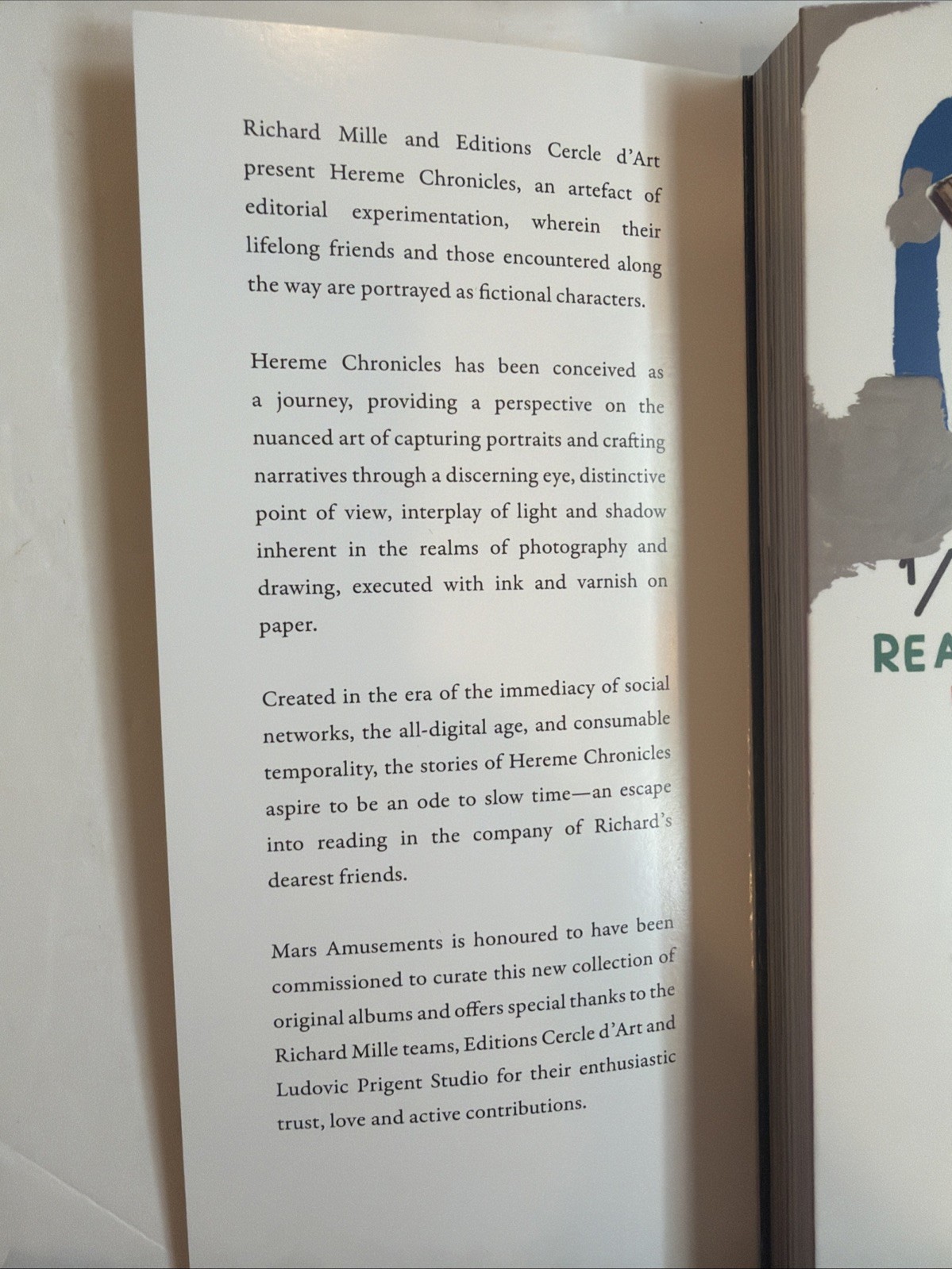 Hereme Chronicles 2 Racing Stories Richard Mille PB in Cardboard Sleeve ￼