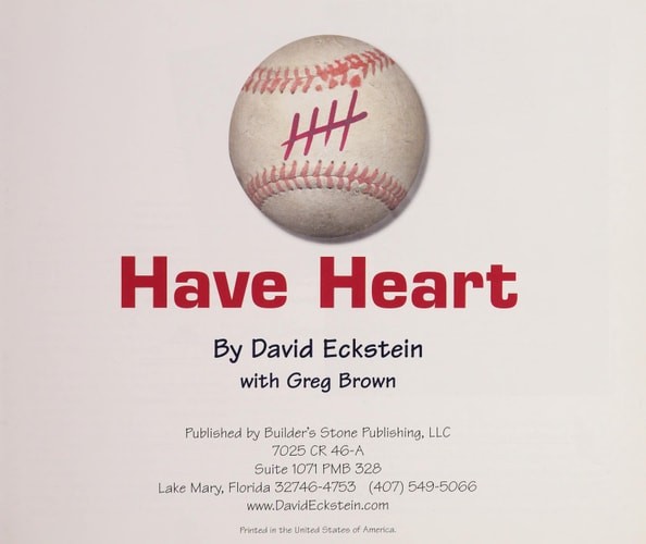 Have Heart: David Eckstein, David Eckstein,Greg Brown, Good Book