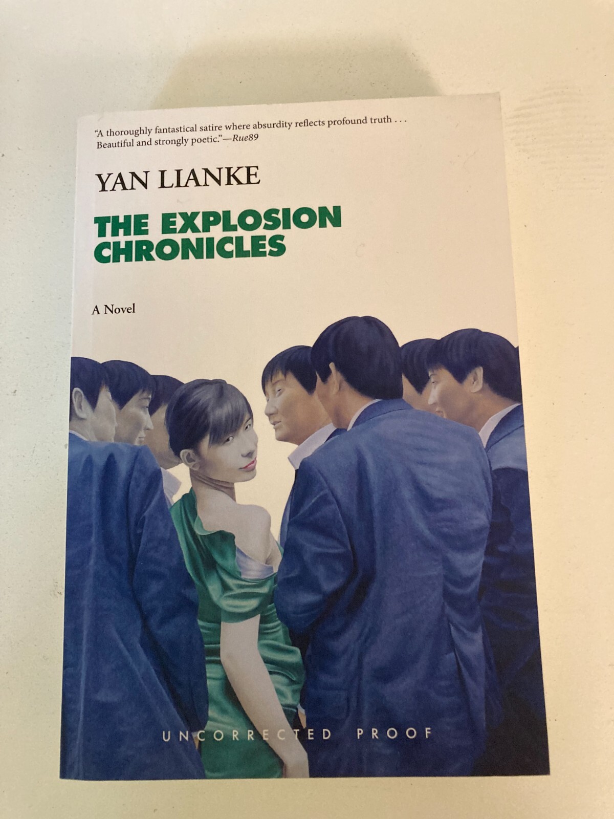 Explosion Chronicles by Yan Lianke (2016) Advance Uncorrected Proof ARC