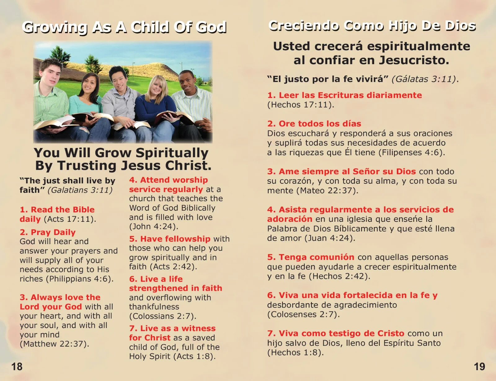 100 Bilingual Gospel Tracts – 4 Different Covers – 20 Pages – “Are You Ready?”