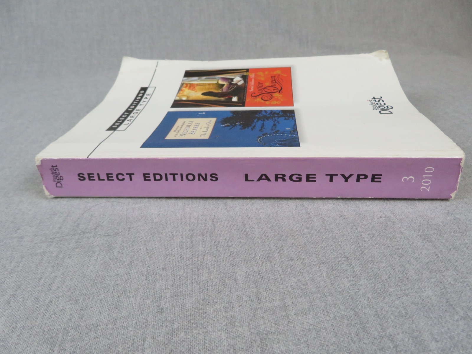 Readers Digest Large Type Nicholas Sparks “The Lucky One” + Sugar Queen