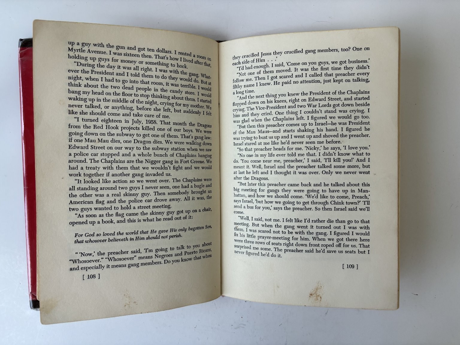 The Cross and the Switchblade David Wilkerson 1963 Tenth Printing Christian
