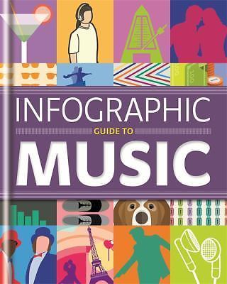 Infographic Guide To Music – 9781844037537, hardcover, Graham Betts, new