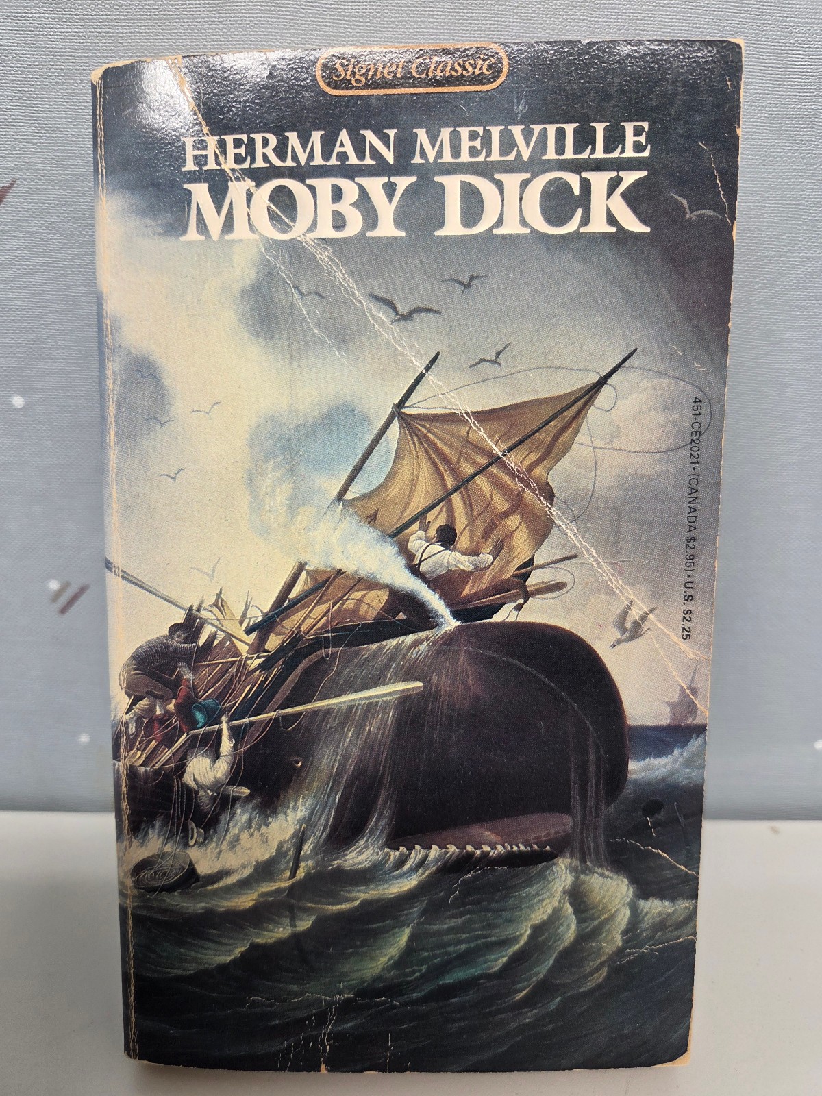 Moby-Dick Herman Melville Signet Classic Paperback Vintage 1980 Afterword