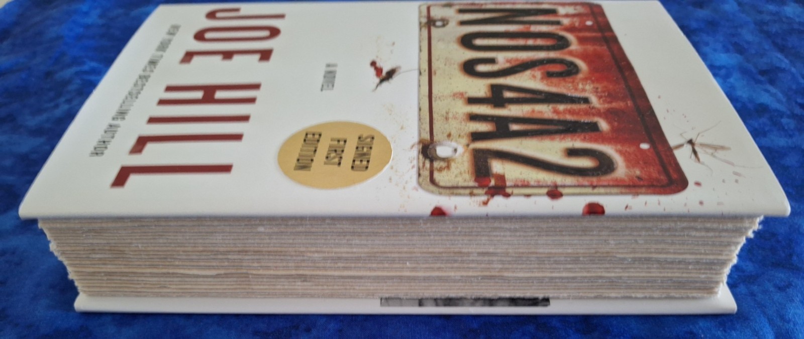 Joe Hill NOS4A2 Special Bound Signed. Pub. 1st Ed. W/Vampire Doodle Brand New