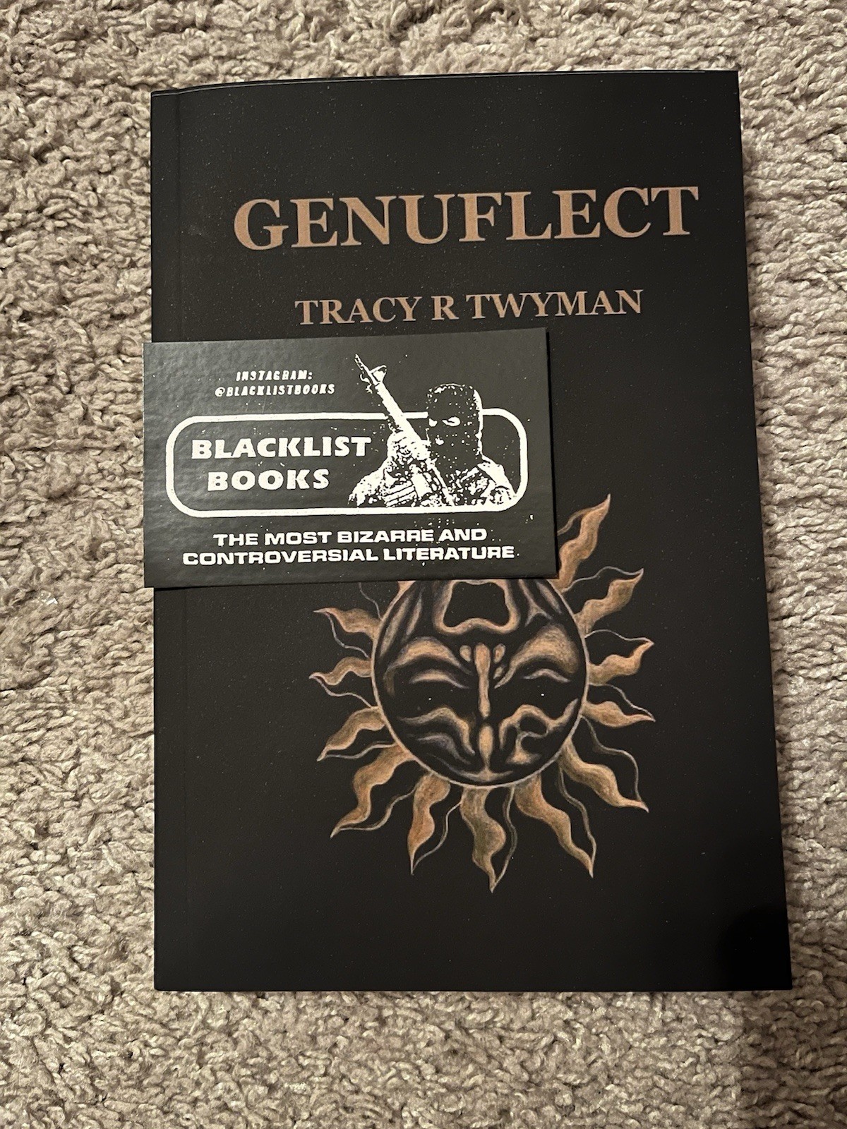 Genuflect Tracy R Twyman PB RARE OOP Clock Shavings Baphomet Dagoberts Revenge