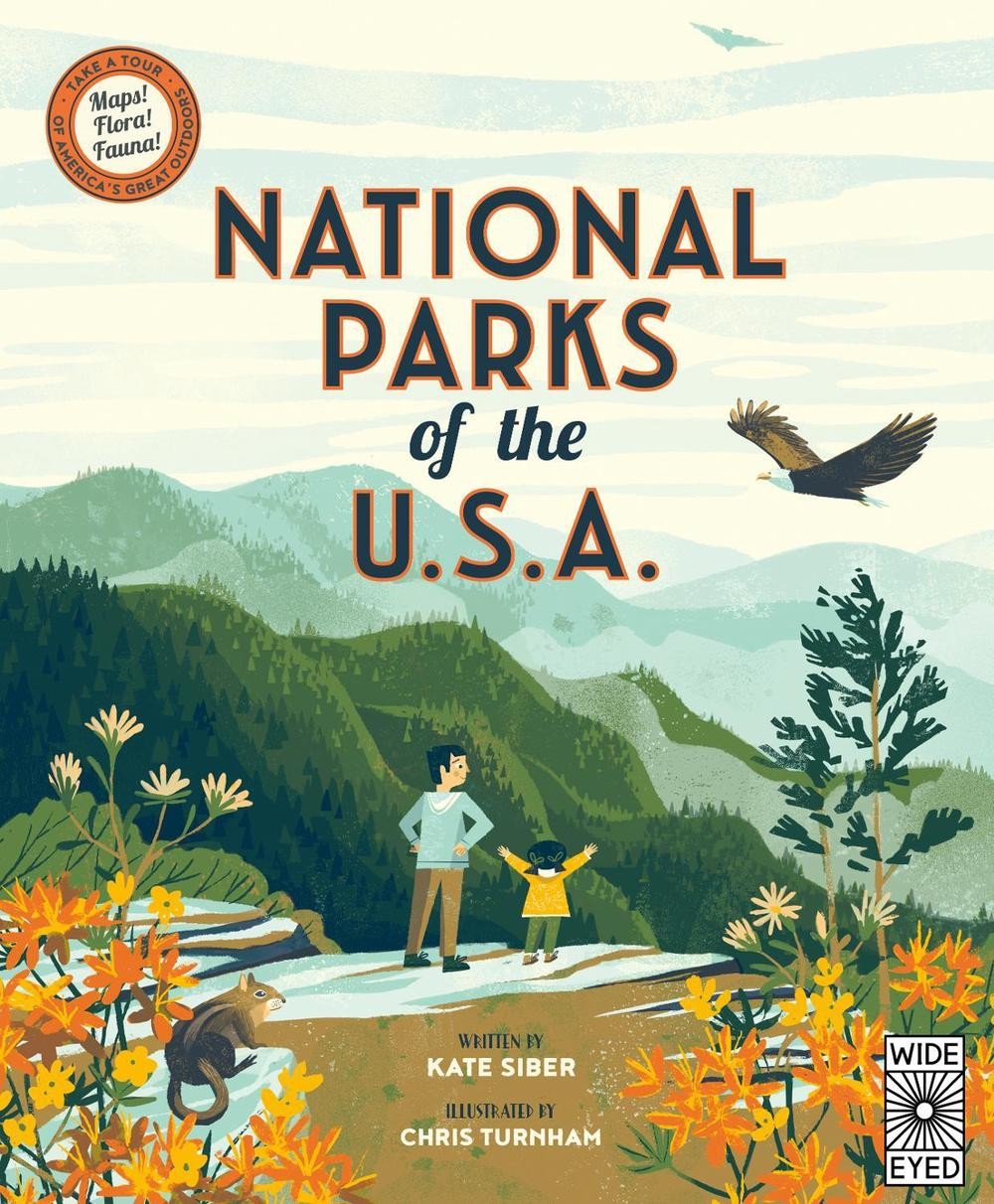 National Parks of the USA by Kate Siber Paperback Book