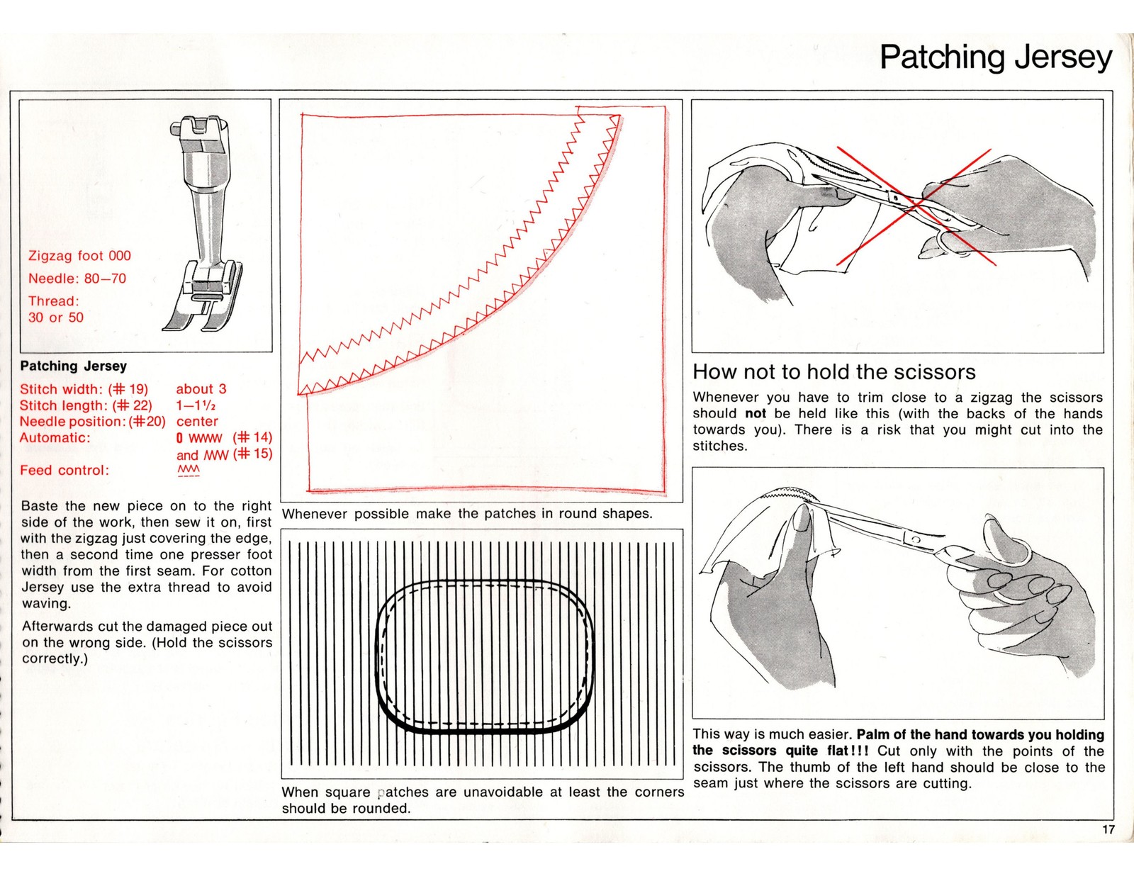 BERNINA 830 Record 831 Sewing Machine COLOR User Manual – COIL BIND – COVERS