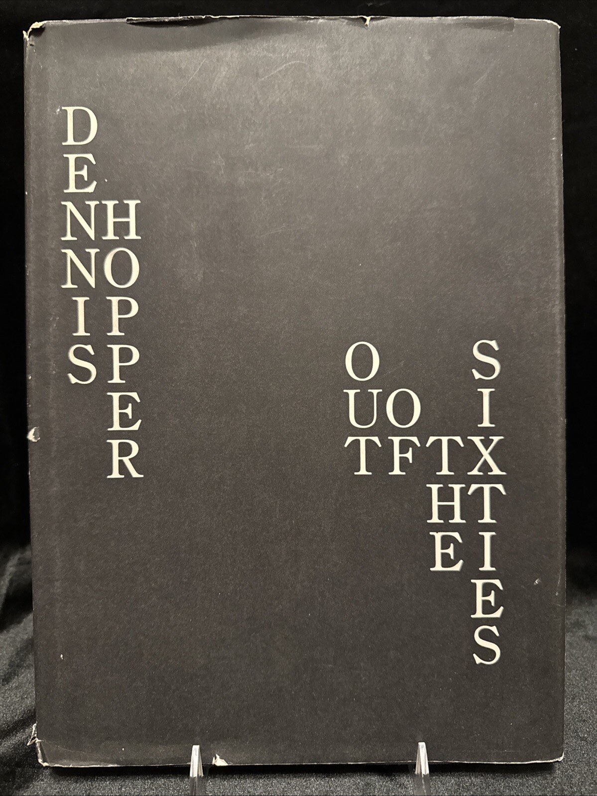 Signed–TWICE! – Dennis Hopper – Out of the Sixties – 1st Ed. – HC / DJ – F / G+