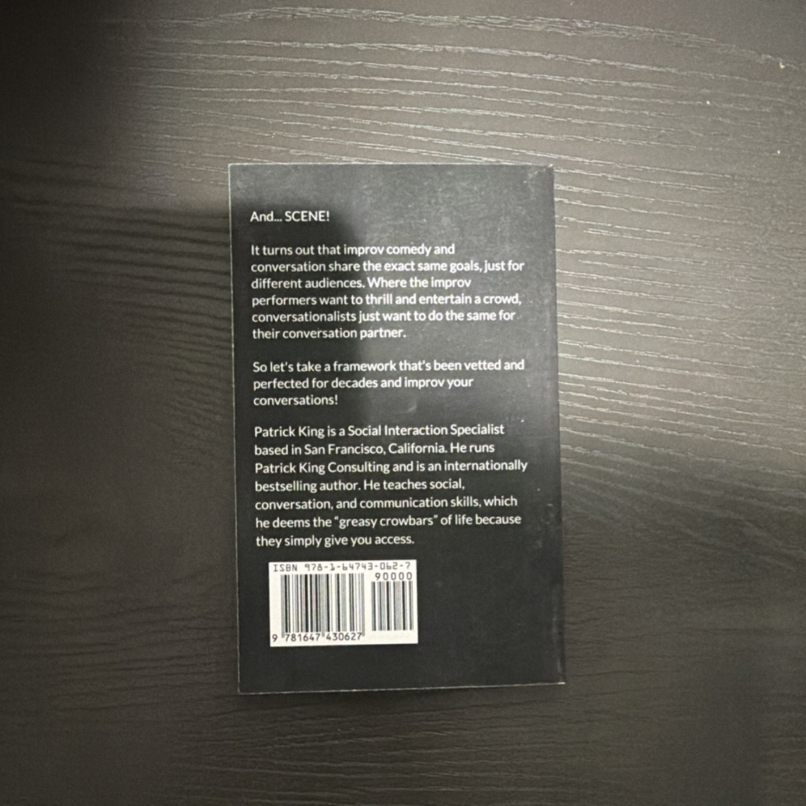Patrick King Improve Your Conversations Paperback English Self-Help 2019