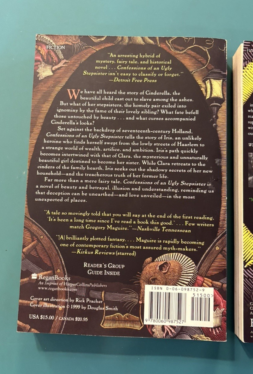 Confessions of an Ugly Stepsister & Son of a Witch – Paperbacks Gregory Maguire