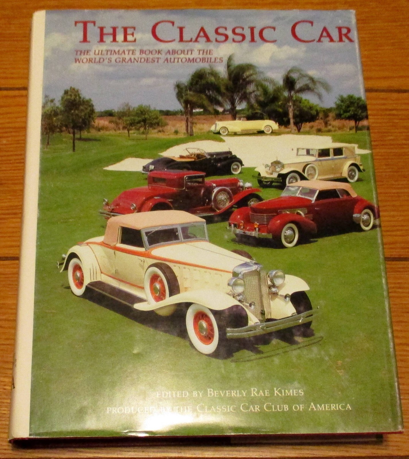 1990 The Classic Car by Beverly Rae Kimes SIGNED Hardcover Book D/J 752 Pages