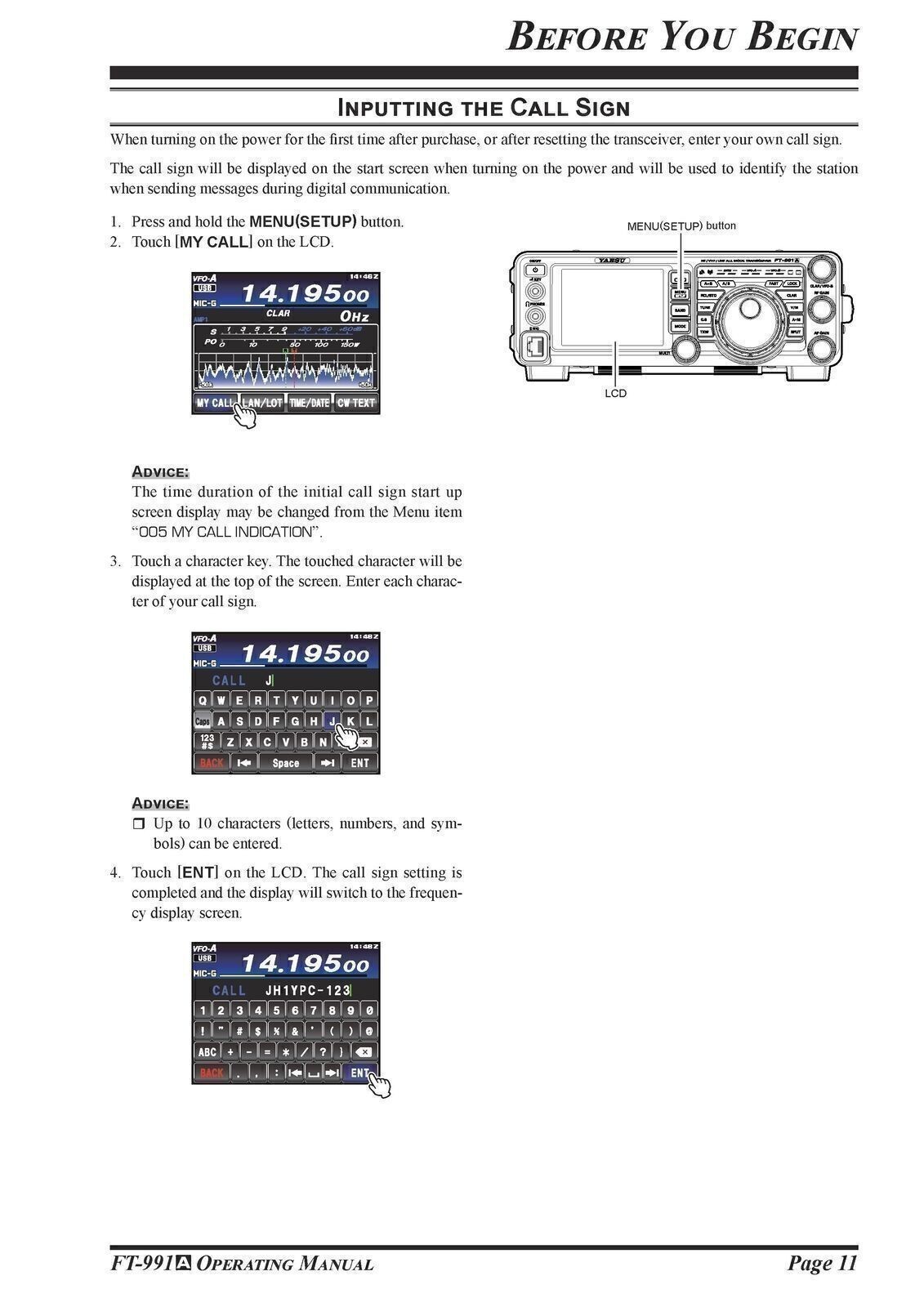 YAESU FT-991A Transceiver Instruction Manual Operating Guide TOUGH COIL BINDING