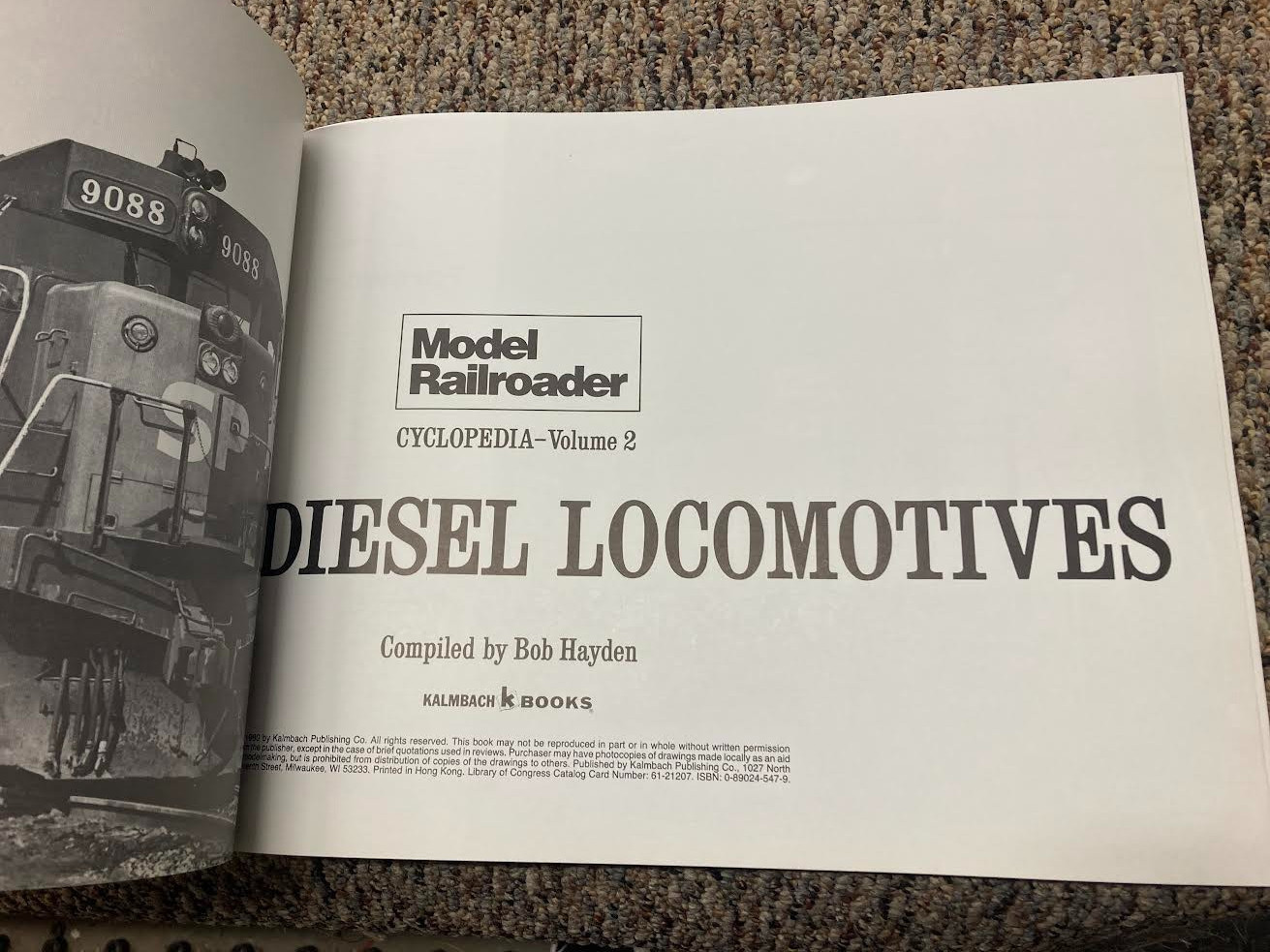 Model Railroader Cyclopedia Volume 2 – Diesel Locomotives TPB 1986 3rd Prt
