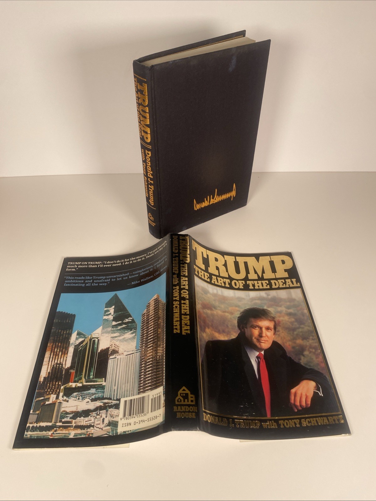 Donald J. Trump THE ART OF THE DEAL Hardcover True 1st First Edition 1987