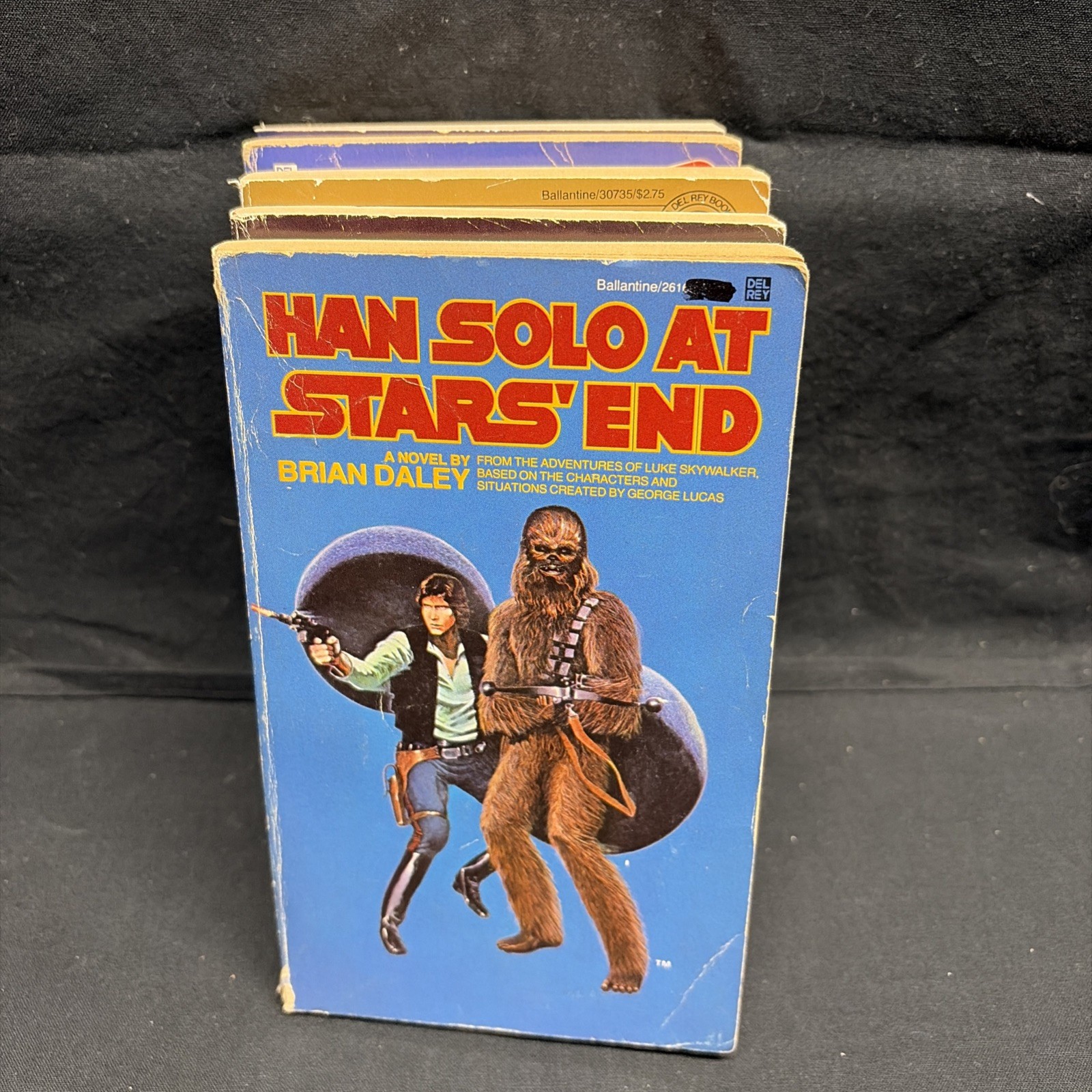 5 Vintage Star Wars Han Solo Papperback lot- Brian Daley, George Lucas