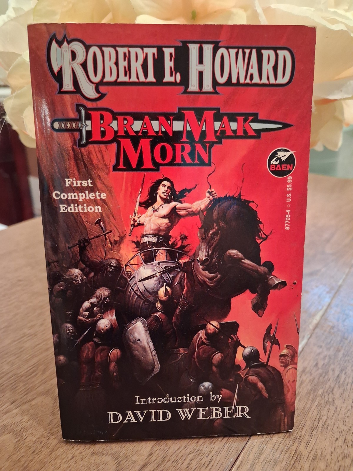 BRAN MAK MORN By Robert E. Howard BAEN Paperback. 1st Ed. 1996 UNREAD COPY