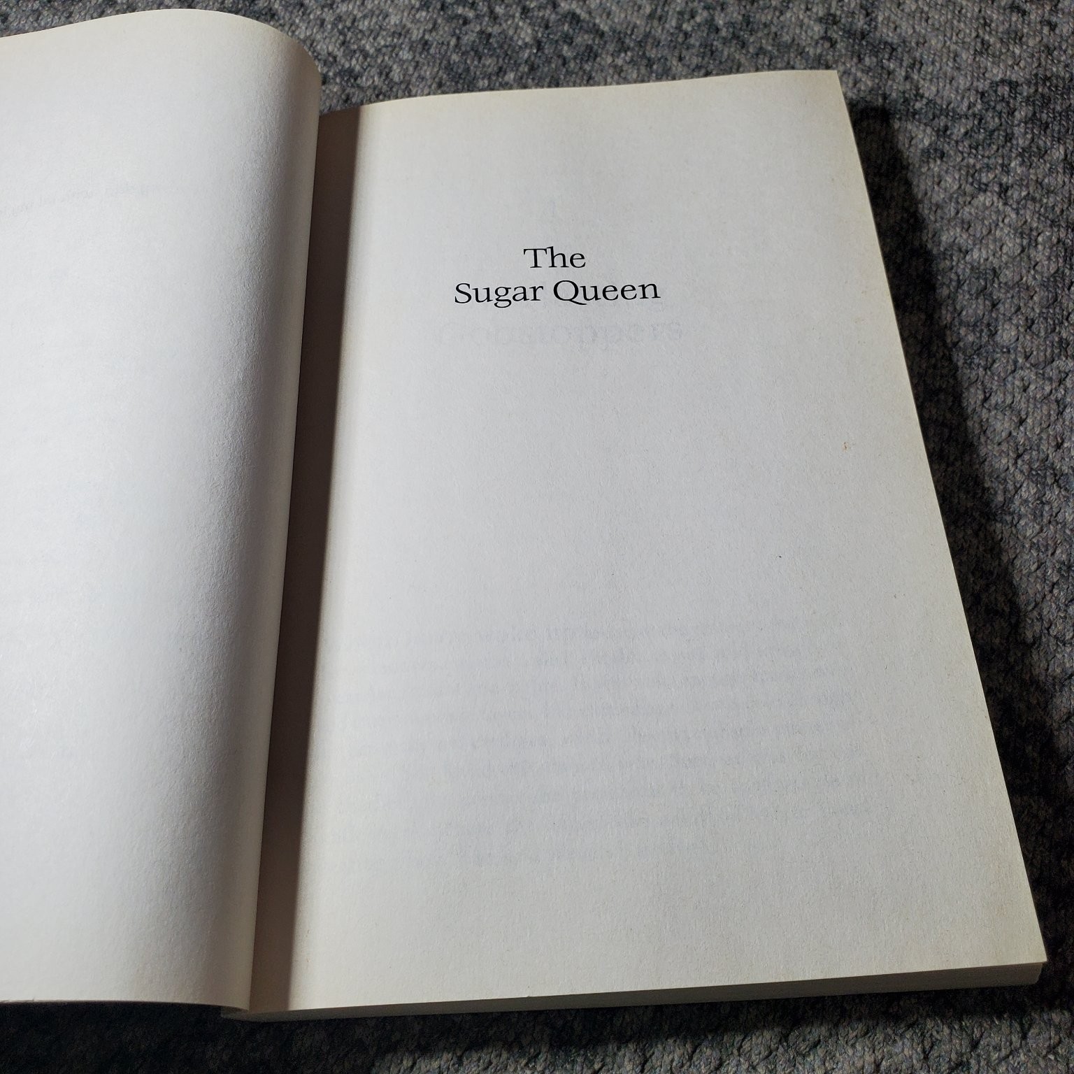 The Sugar Queen Sarah Addison Allen 2009 Trade Paperback Bantam Dell