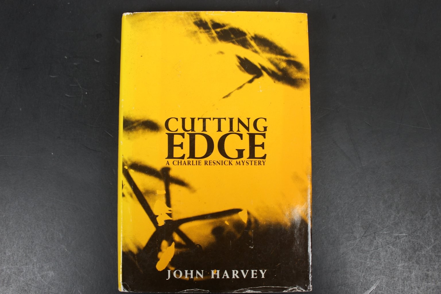 Cutting Edge John Harvey 1991 First US Edition Charlie Resnick Mystery HCDJ