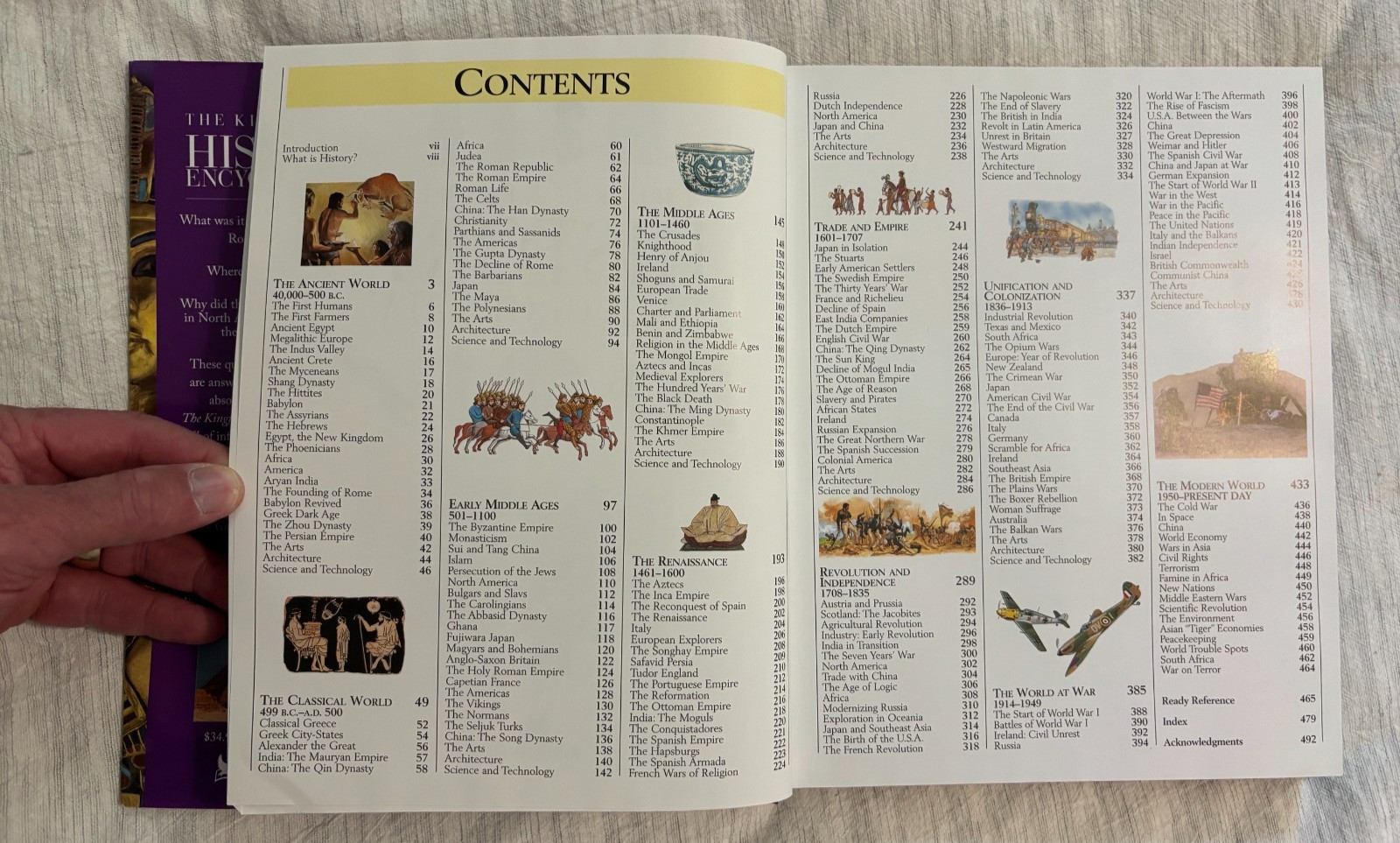 Kingfisher History Encyclopedia 3rd Edition Fully Revised Updated Hardcover 2016