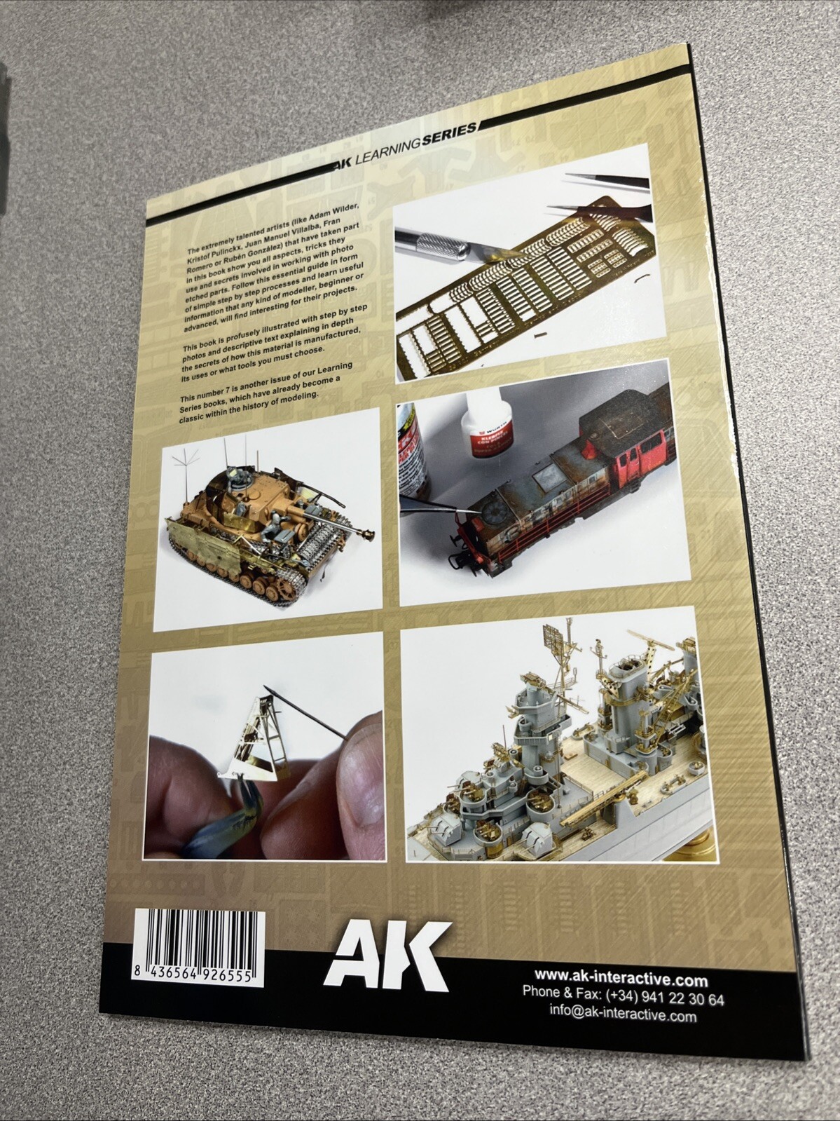 AK Learning Series Vol.7: Complete Guide To Photo Etched Parts AK244 5th Ed