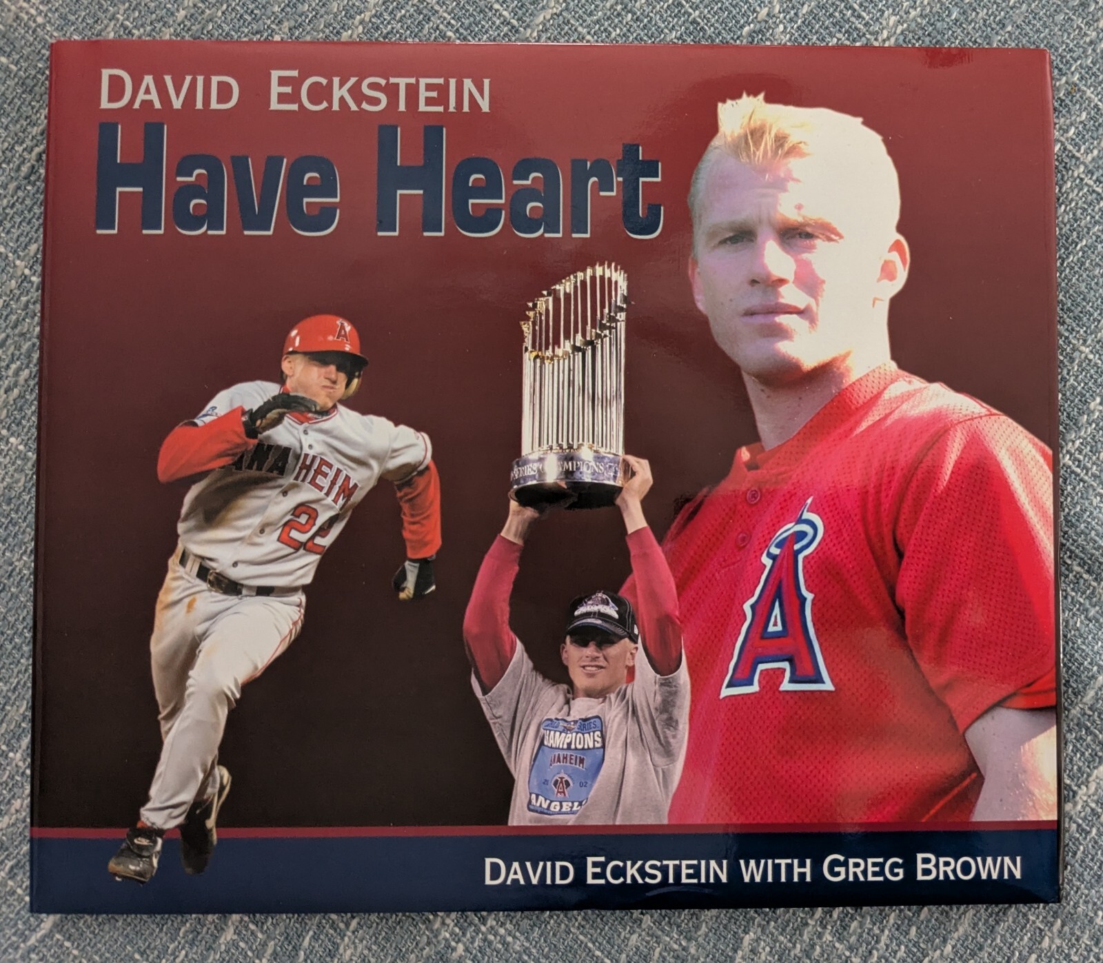 Have Heart – Angel David Eckstein with Greg Brown – (Hardcover) Includes Photo