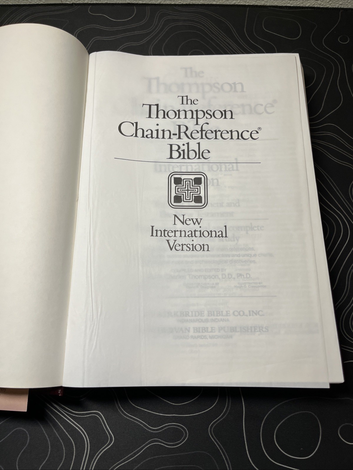 Thompson Chain Reference Bible New International Version Red Letter 1984