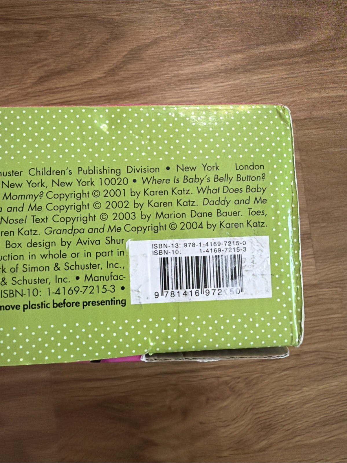 The Complete Karen Katz Collection Of 8 Lift The Flap Story Board Books 2007