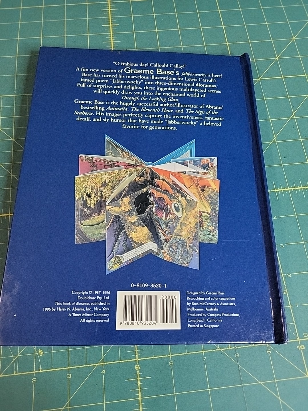 Jabberwocky A Book of Brillig Dioramas Graeme Base Book