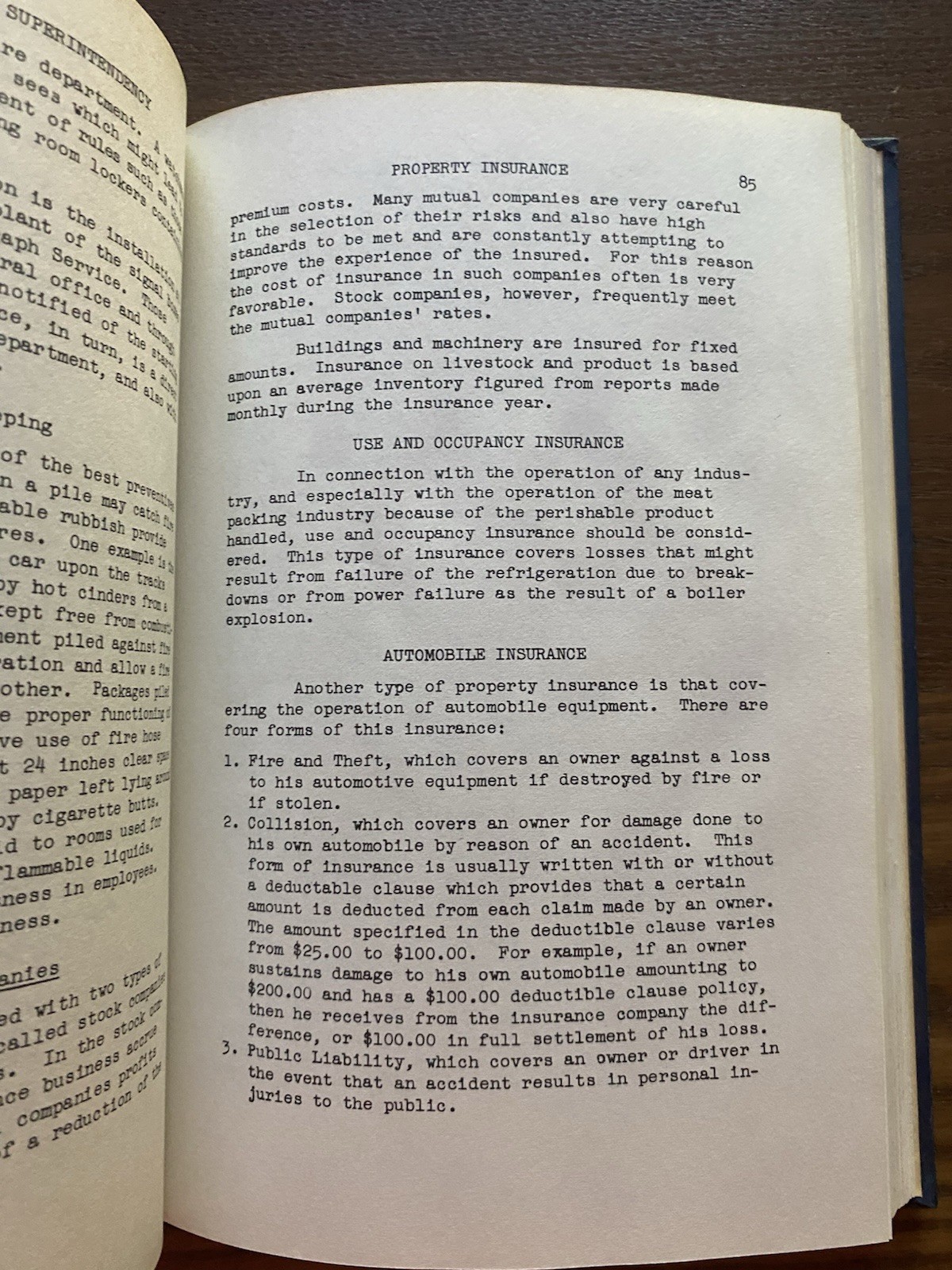 Meat Packing Plant Superintendency 3rd Revised Ed 1955 Hardcover
