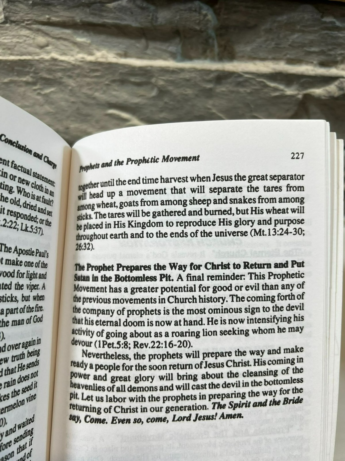 Prophets and the Prophetic Movement by Dr. Bill Hamon 2016 PB Christian Ministry