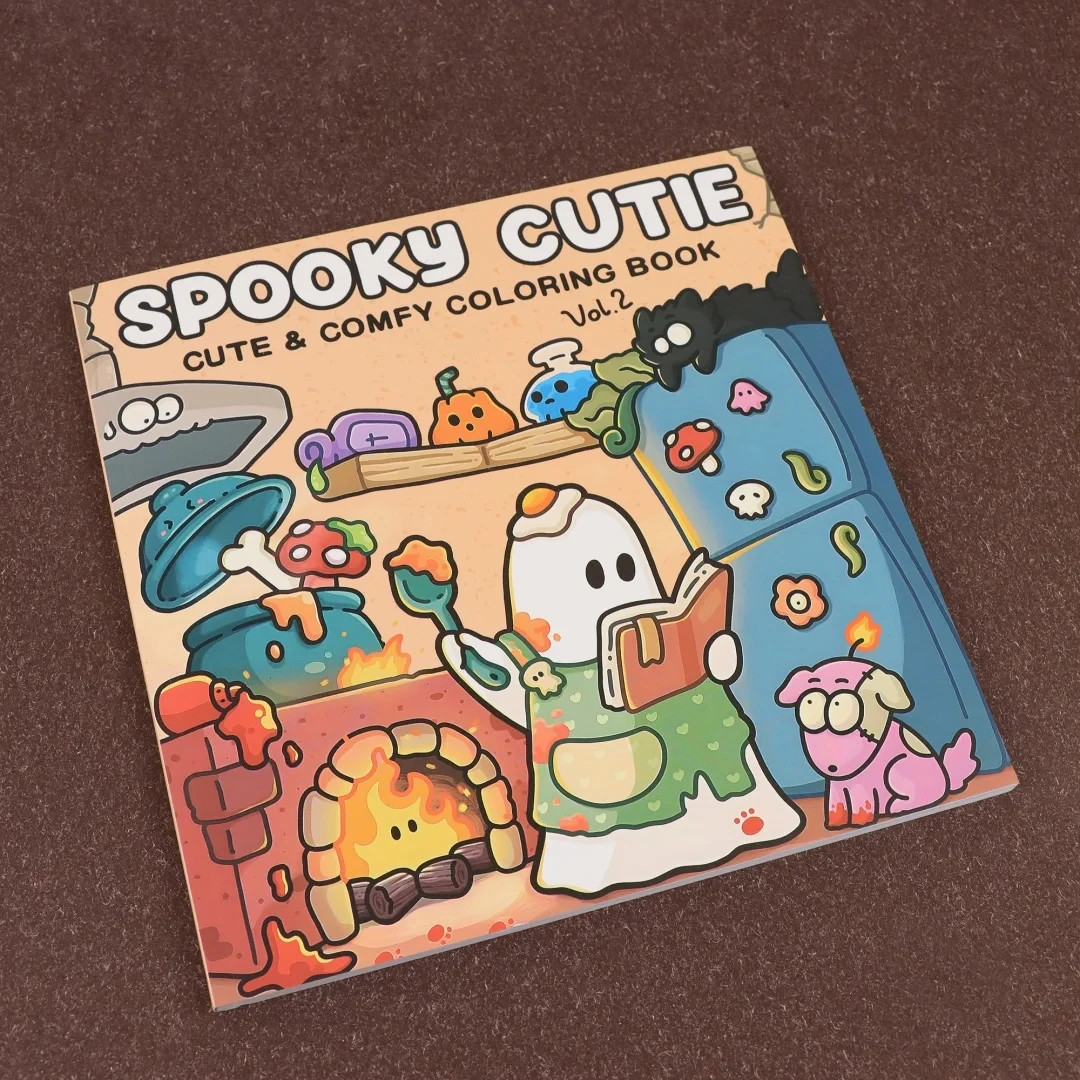 Spooky Cutie by Coco Wyo: Coloring Book for Adults and Teens | Paperback