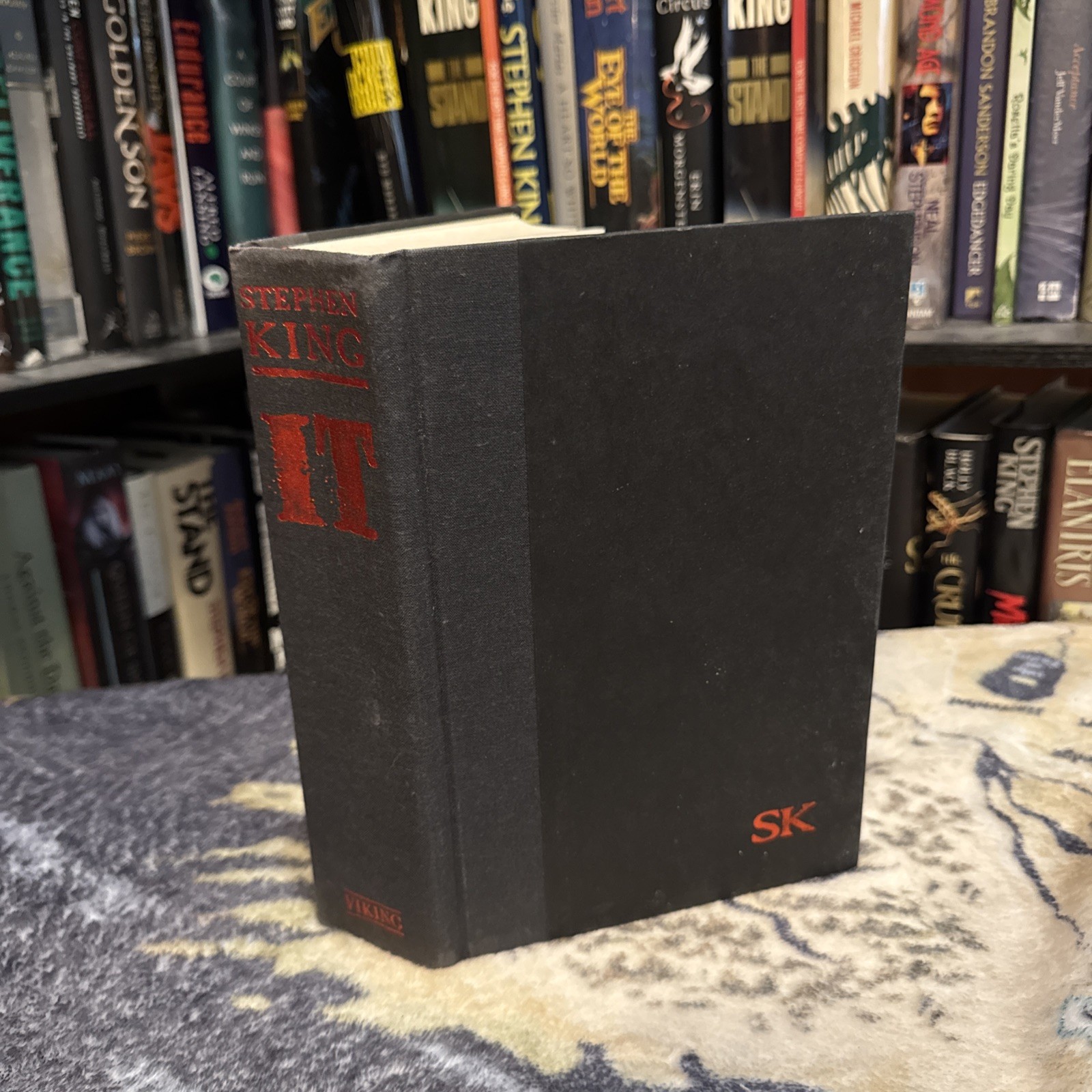 “It” by Stephen King (1986, Hardcover) First Edition/BCE Print, ROUGH Cond.
