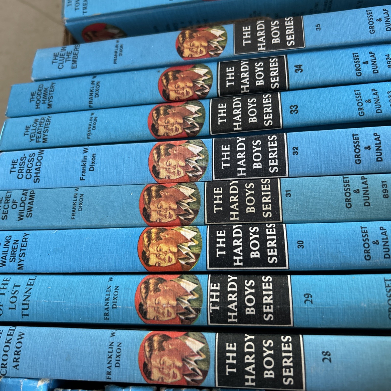 Hardy Boys Complete # 1-58 & HC Blue Covers Like New 60s to 80s