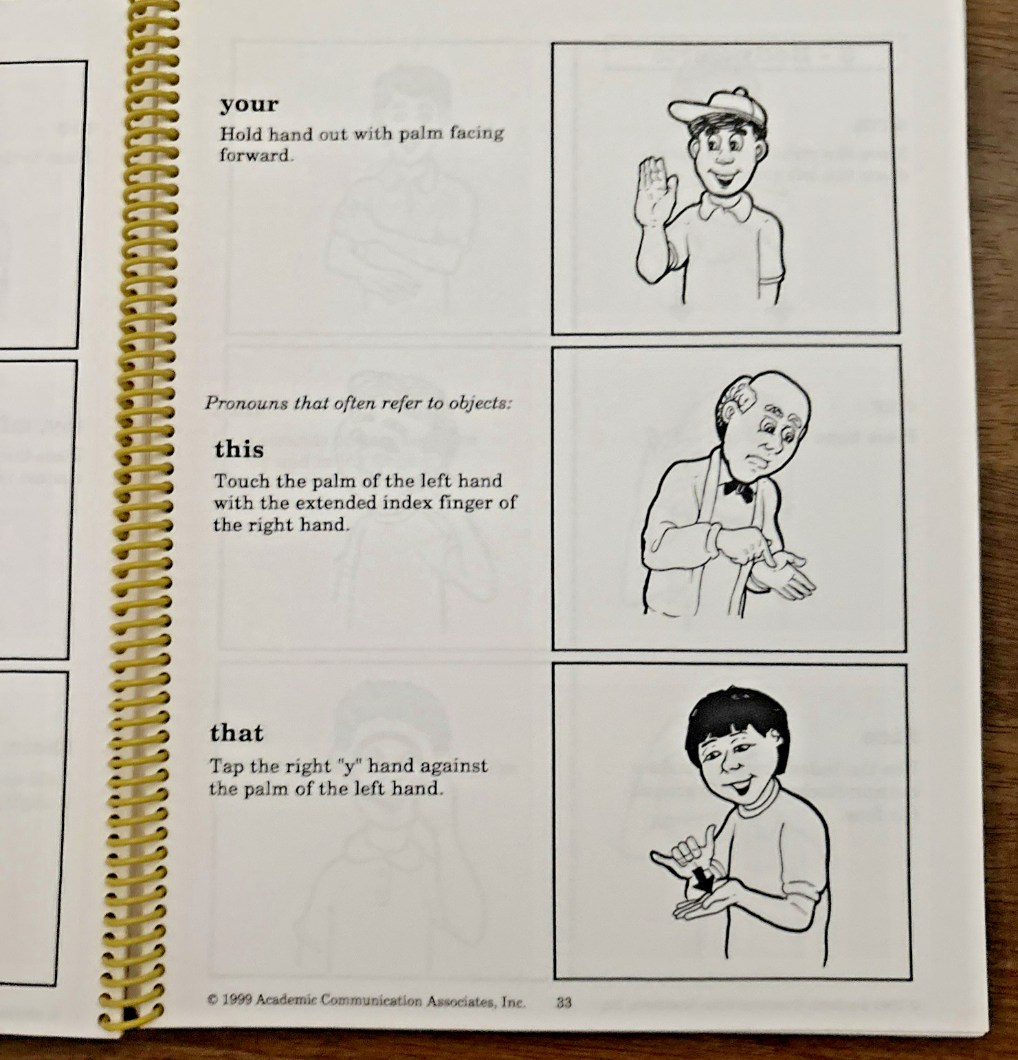 Sign Language for Special Learners, spiral bound, academic communications
