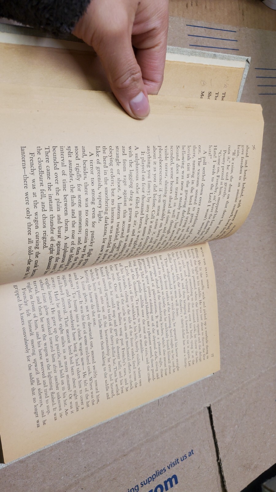 Western Story Omnibus Collection of Short Stories By William Targ Hardcover 1946
