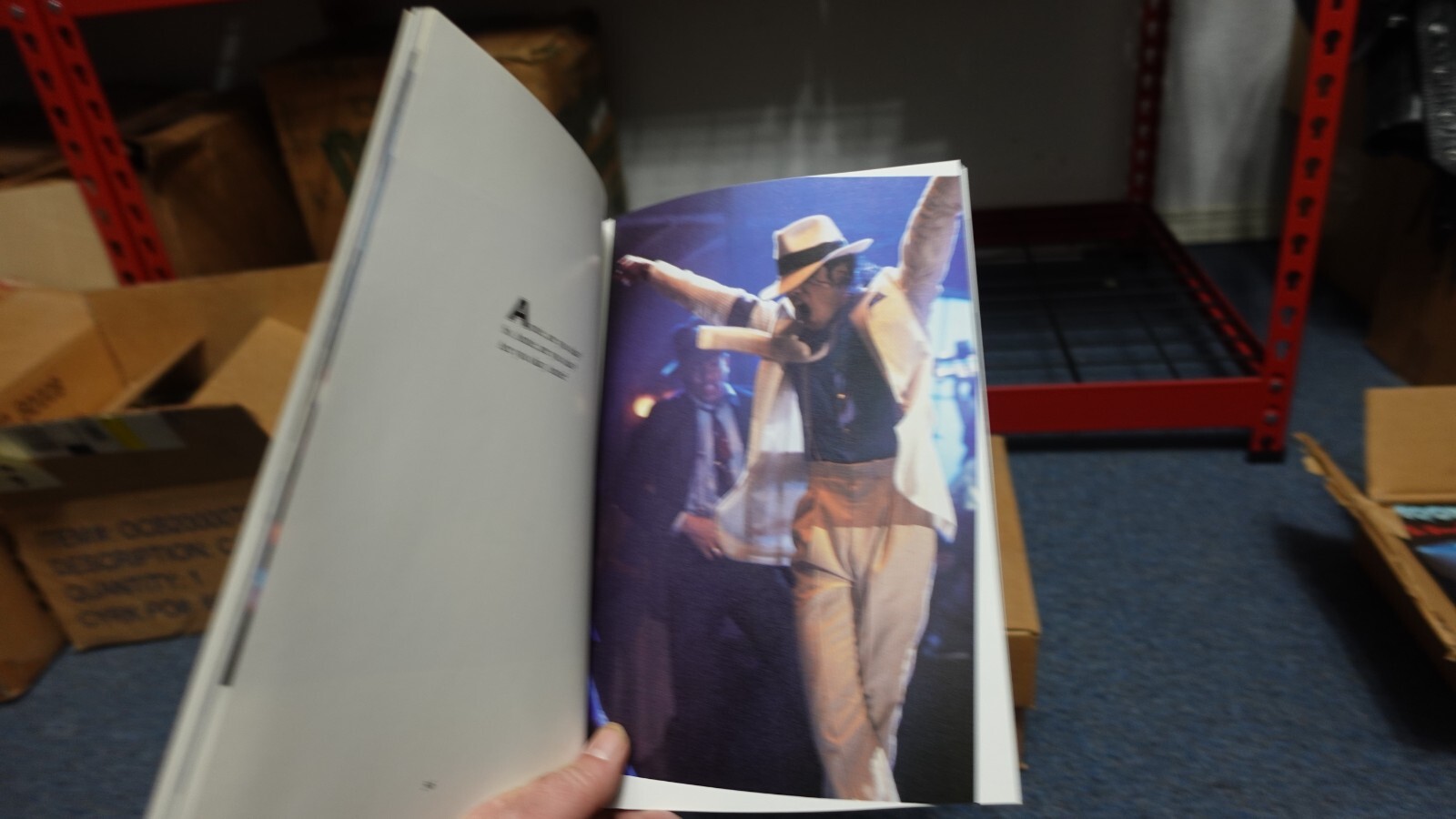 Moonwalker: The Storybook by Jackson Michael Book DOUBLEDAY NOS NEW CASE FRESH